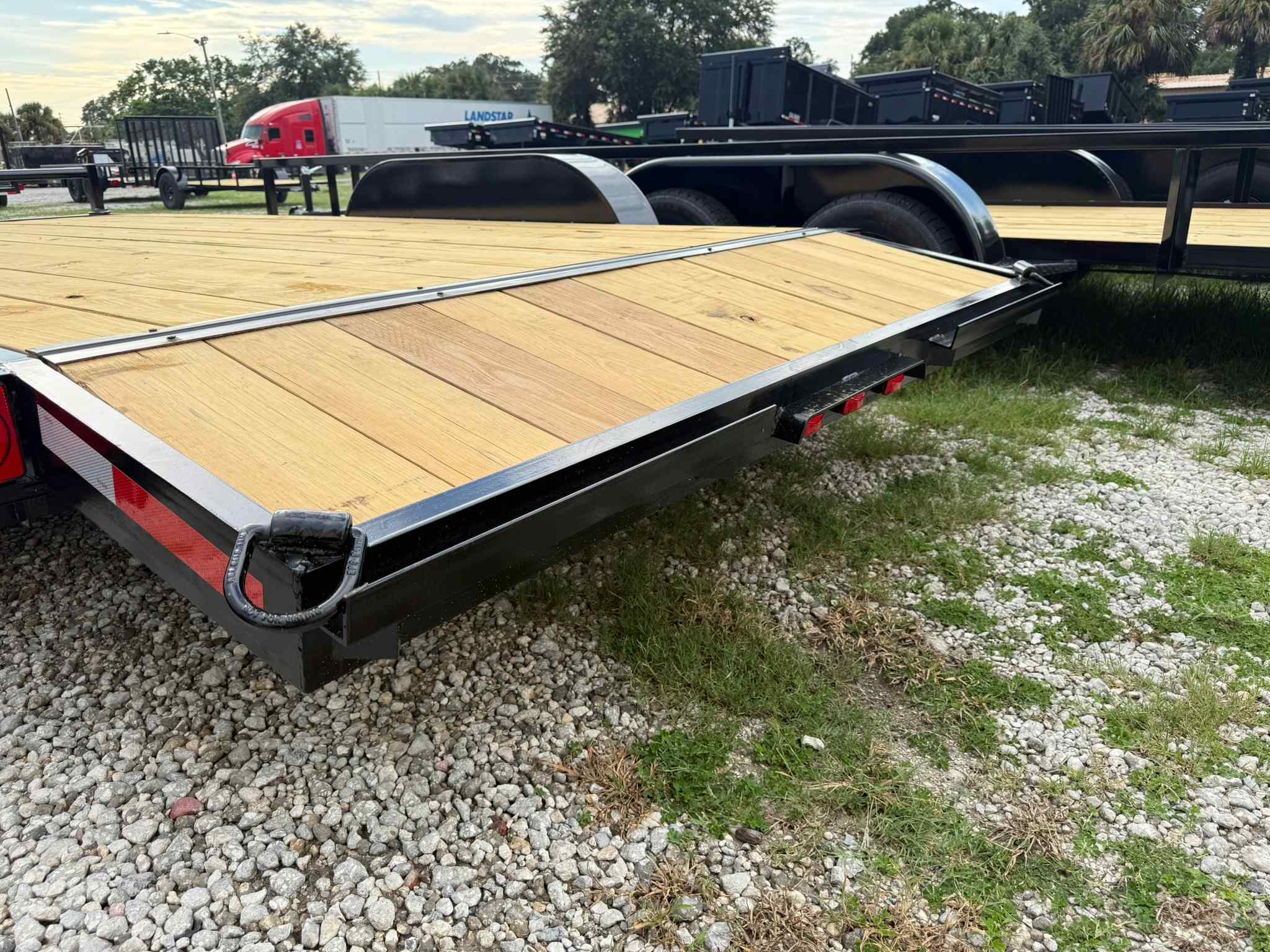 New 7×18 BYE RITE TRAILER Car Trailer