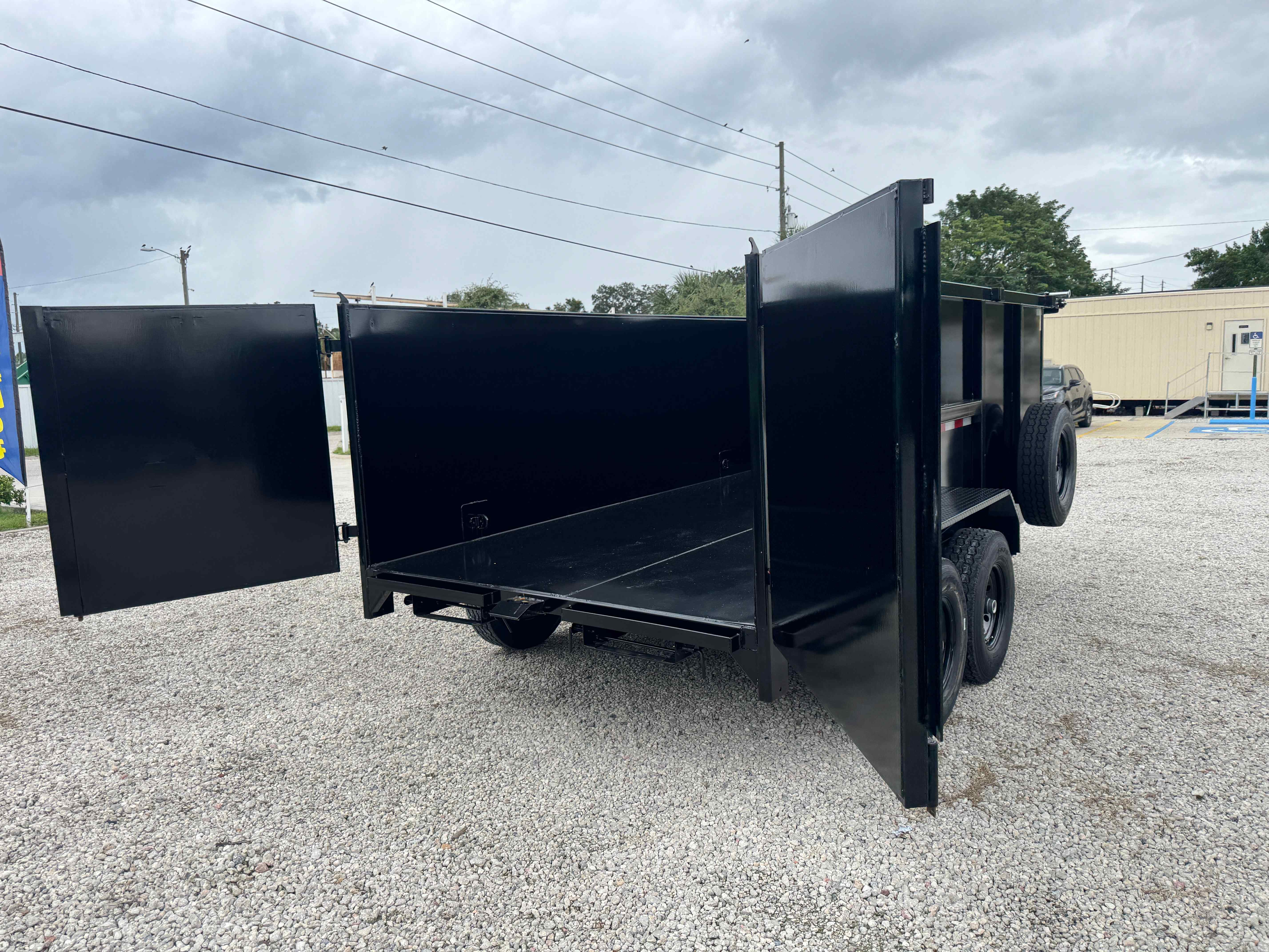 New 7×14 HaulNation Trailers Dump Trailer