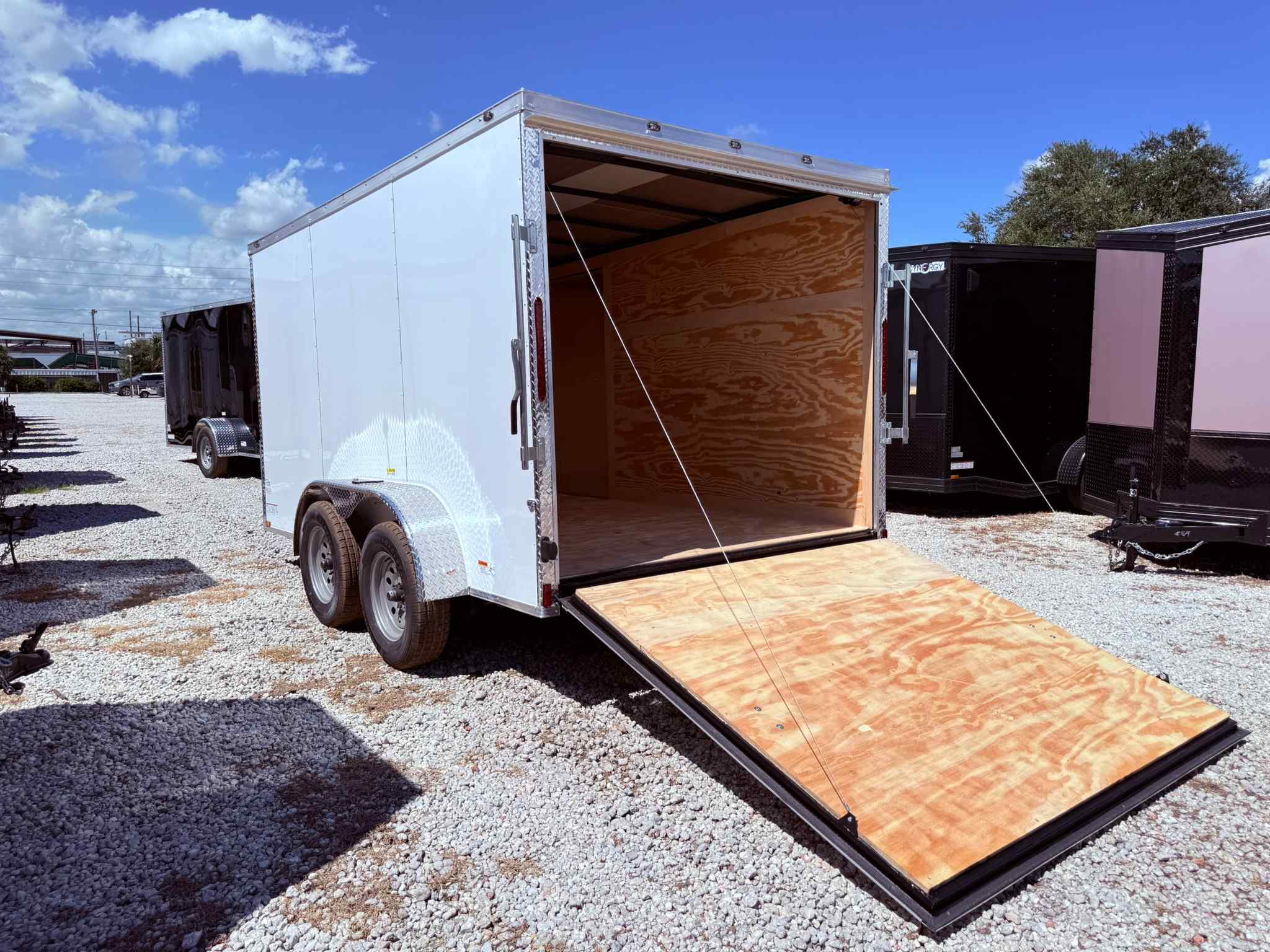 New 7×12 CYNERGY CARGO Enclosed Trailer