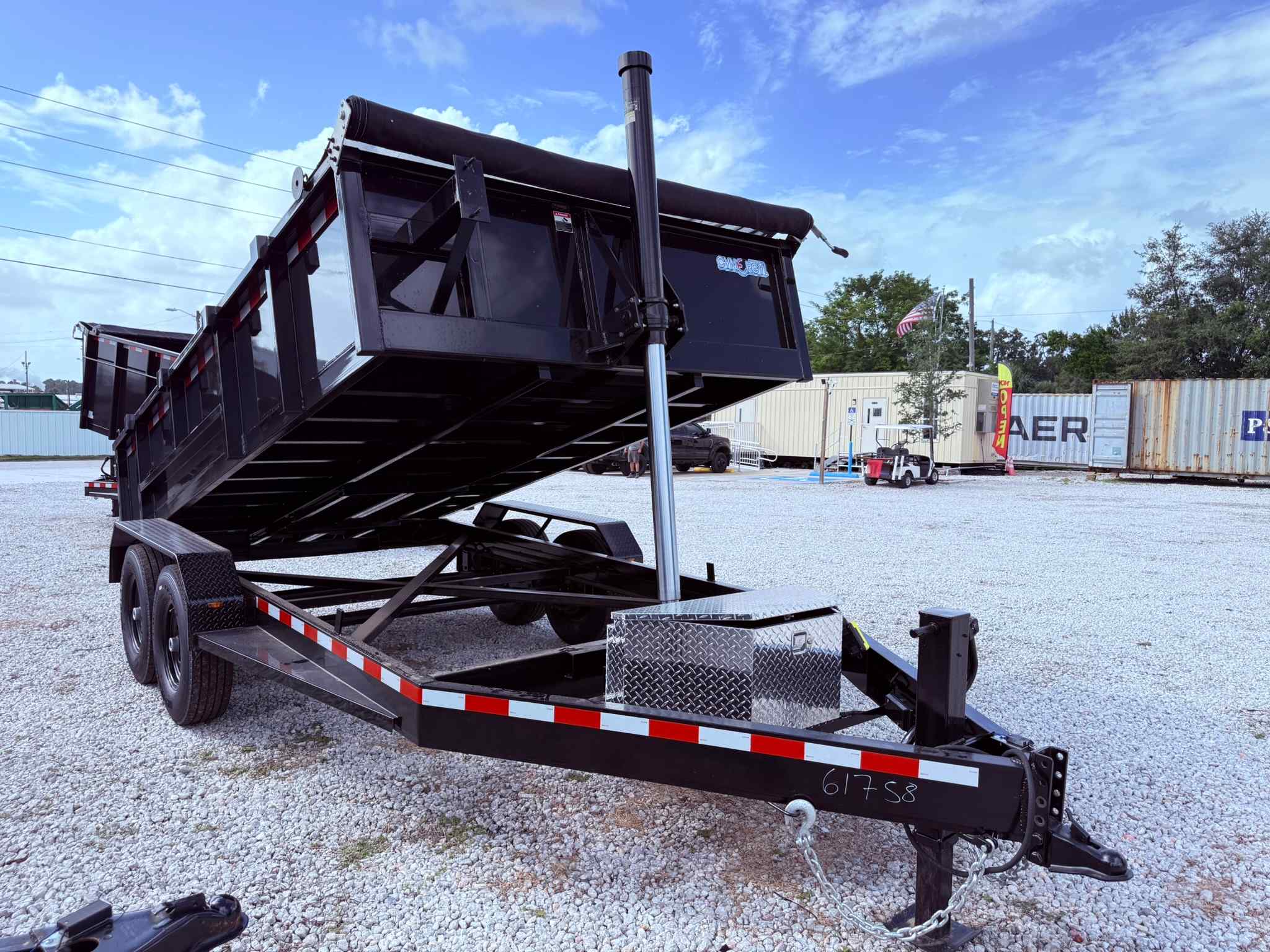 New 7×14 CYNERGY CARGO Dump Trailer