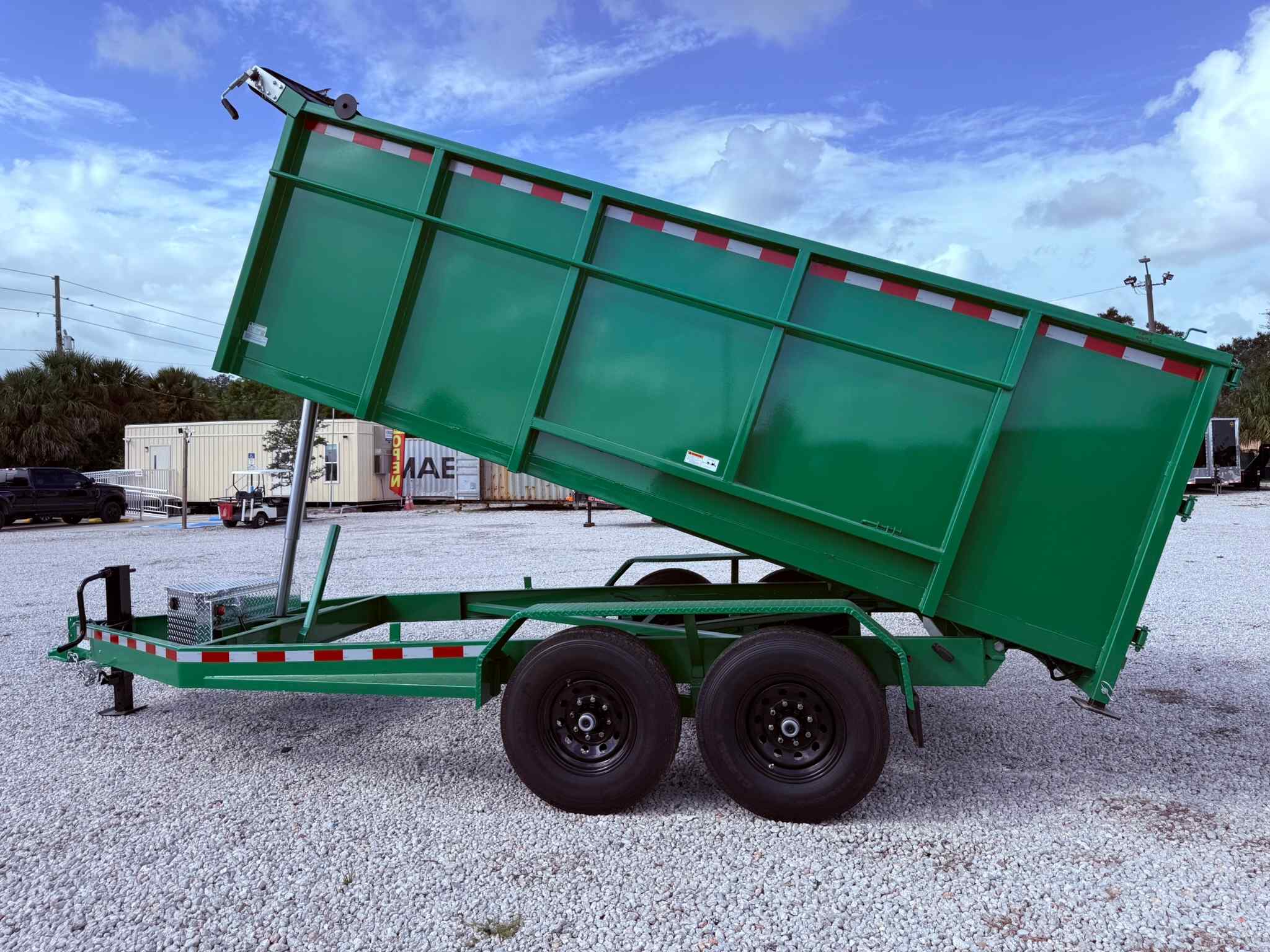 New 7×14 CYNERGY CARGO Dump Trailer