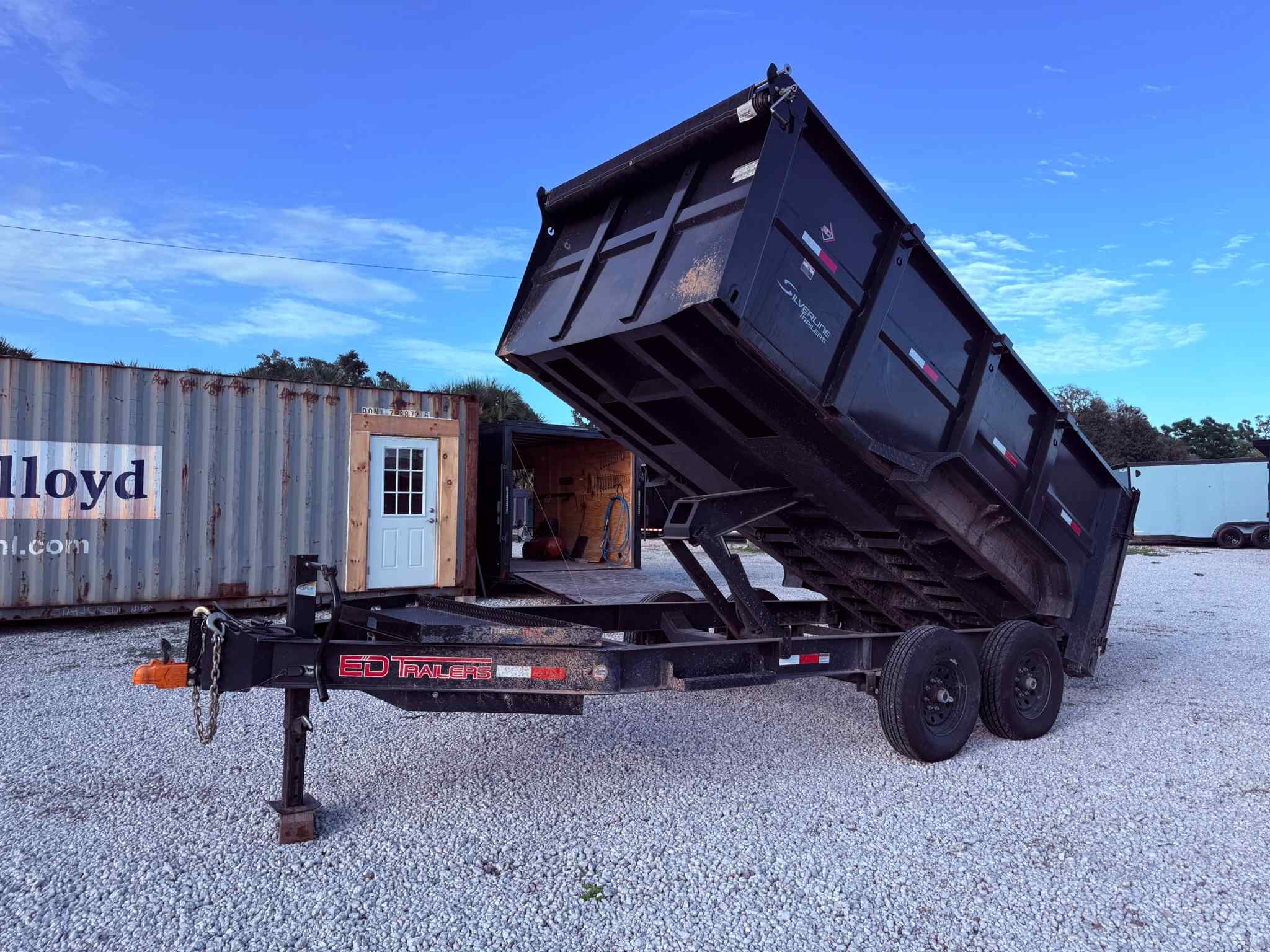 Used 7×14 ED Dump Trailer