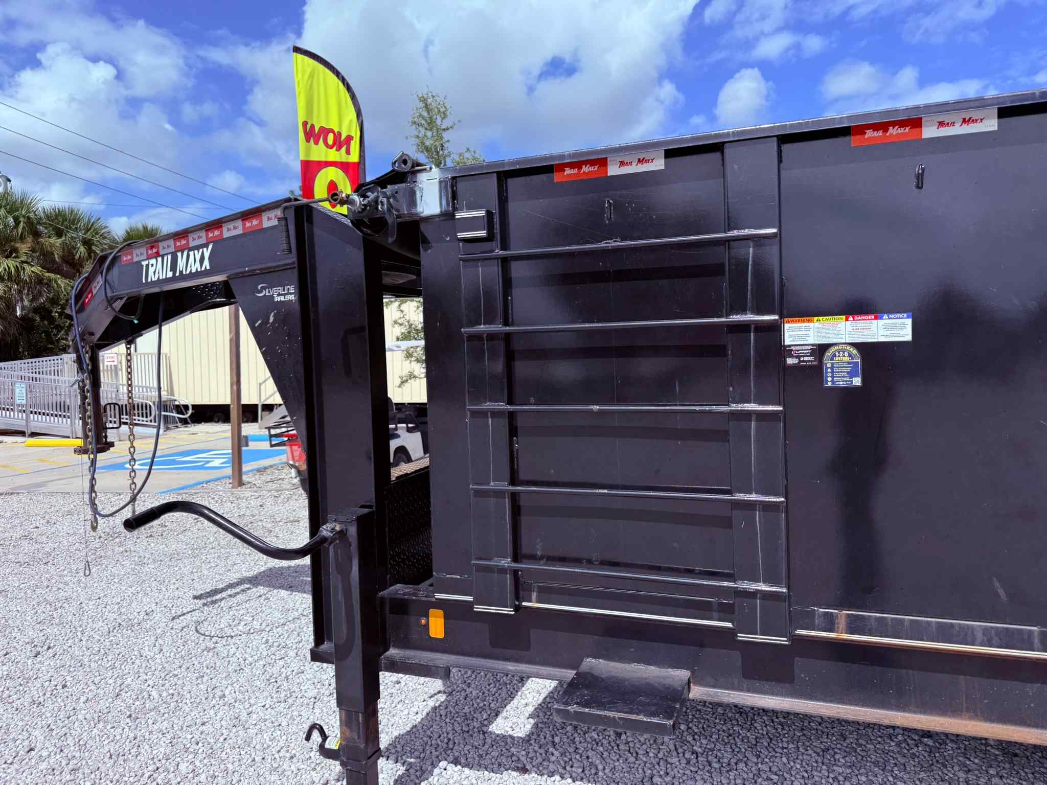 Used 7×16 TRAILMAXX Dump Trailer
