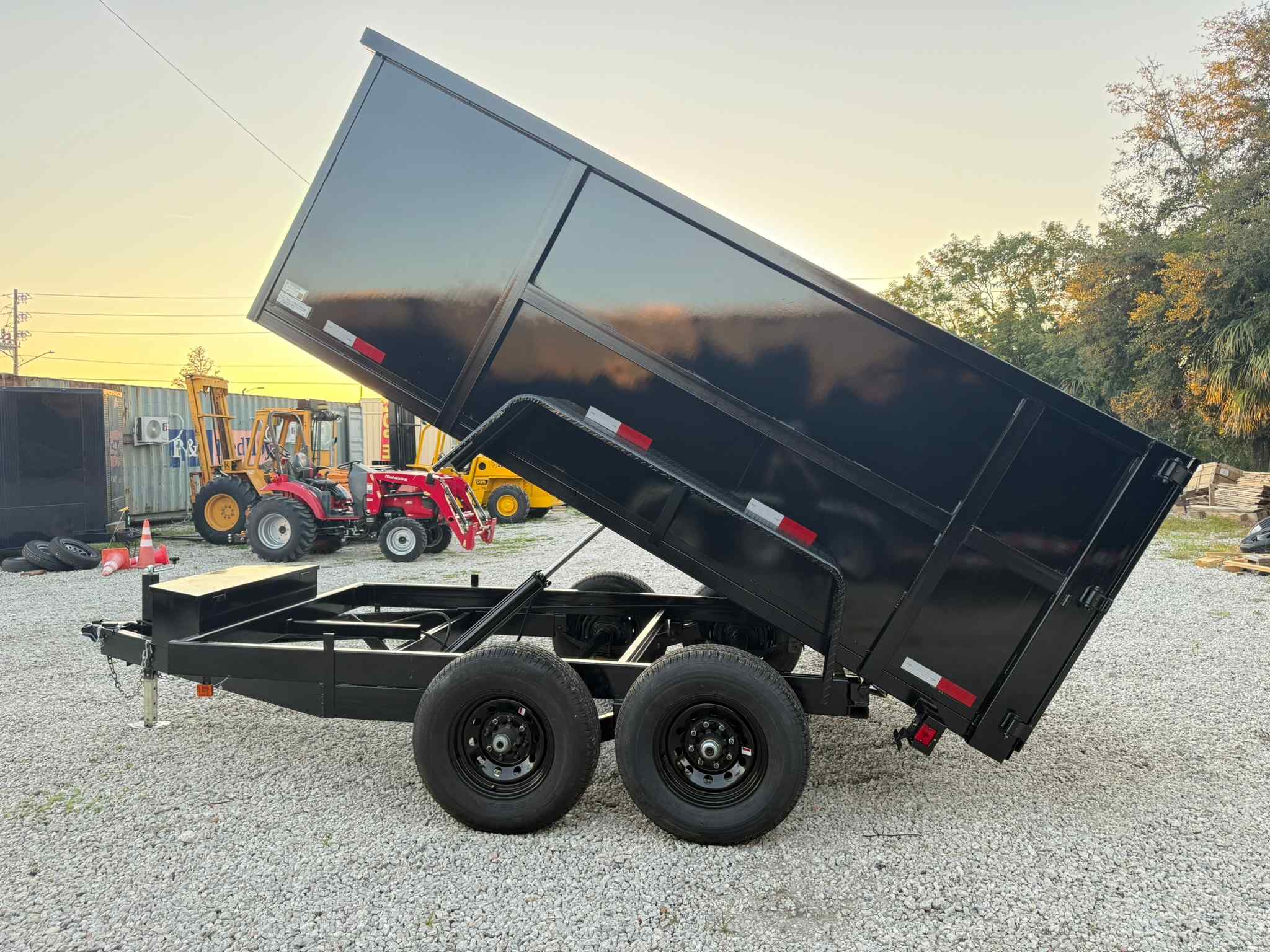 New 6×12 TAYLOR TRAILERS Dump Trailer