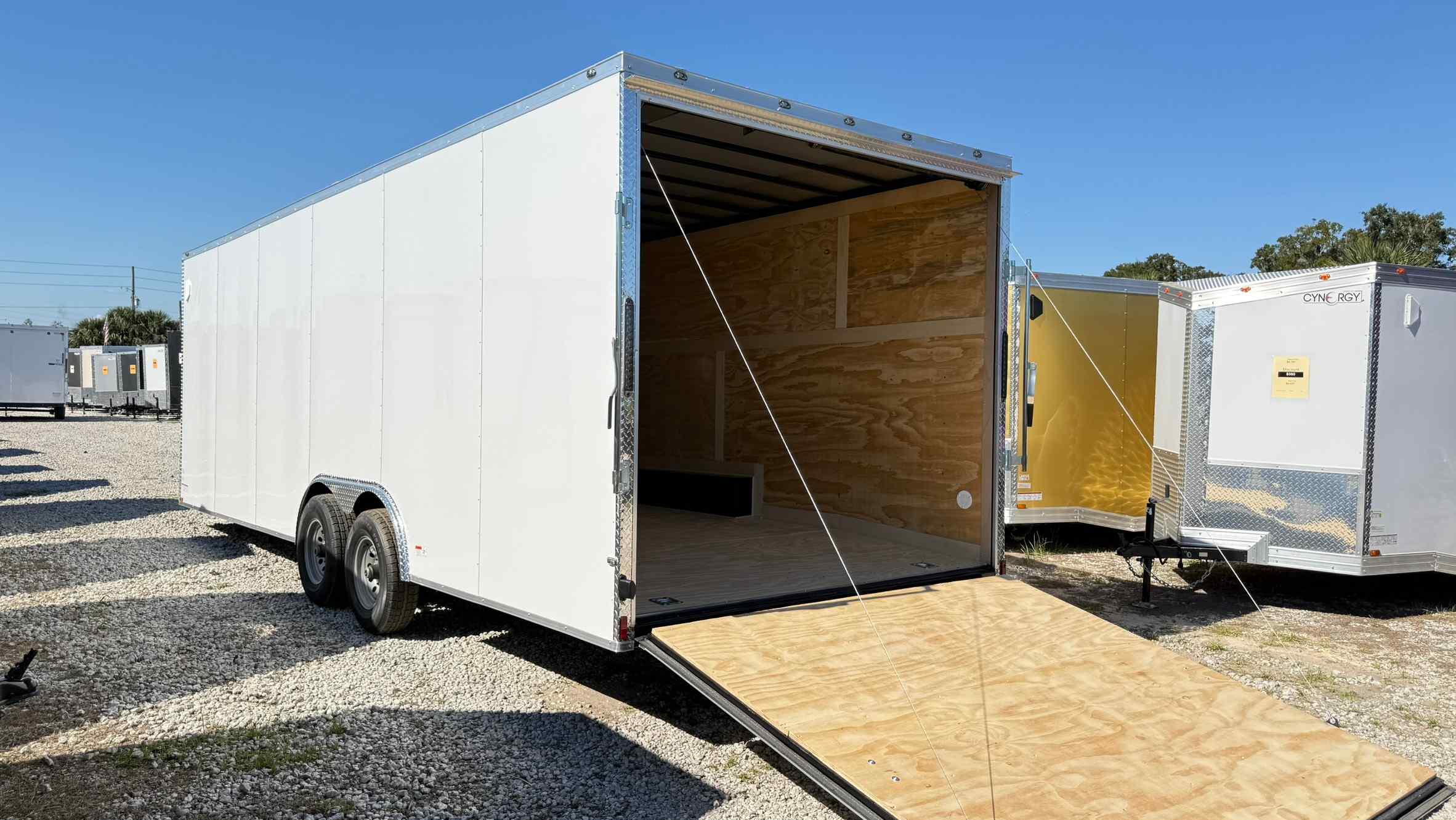 New 8.5×24 CYNERGY CARGO Enclosed Trailer