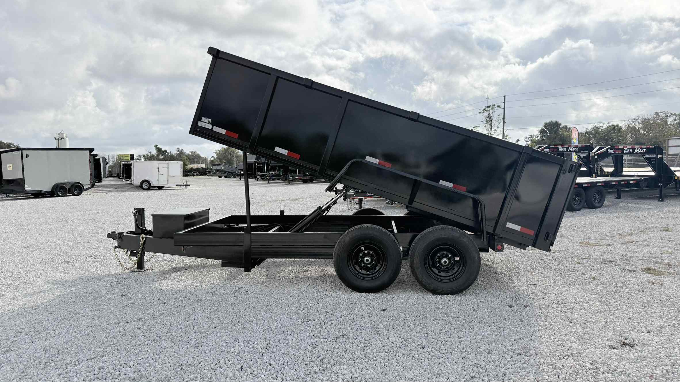 New 7×14 TAYLOR TRAILERS Dump Trailer