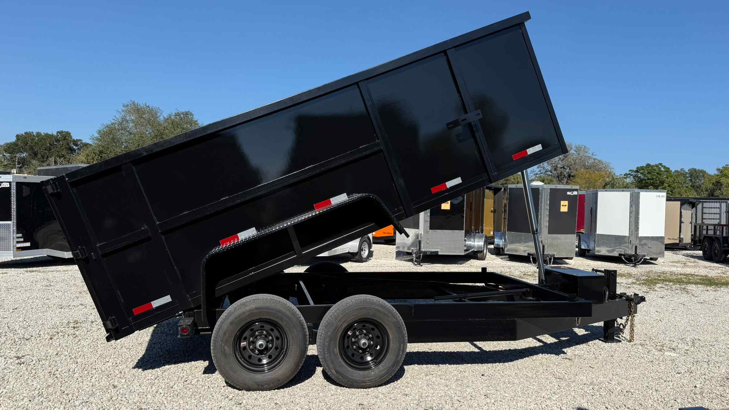 New 7×14 TAYLOR TRAILERS Dump Trailer