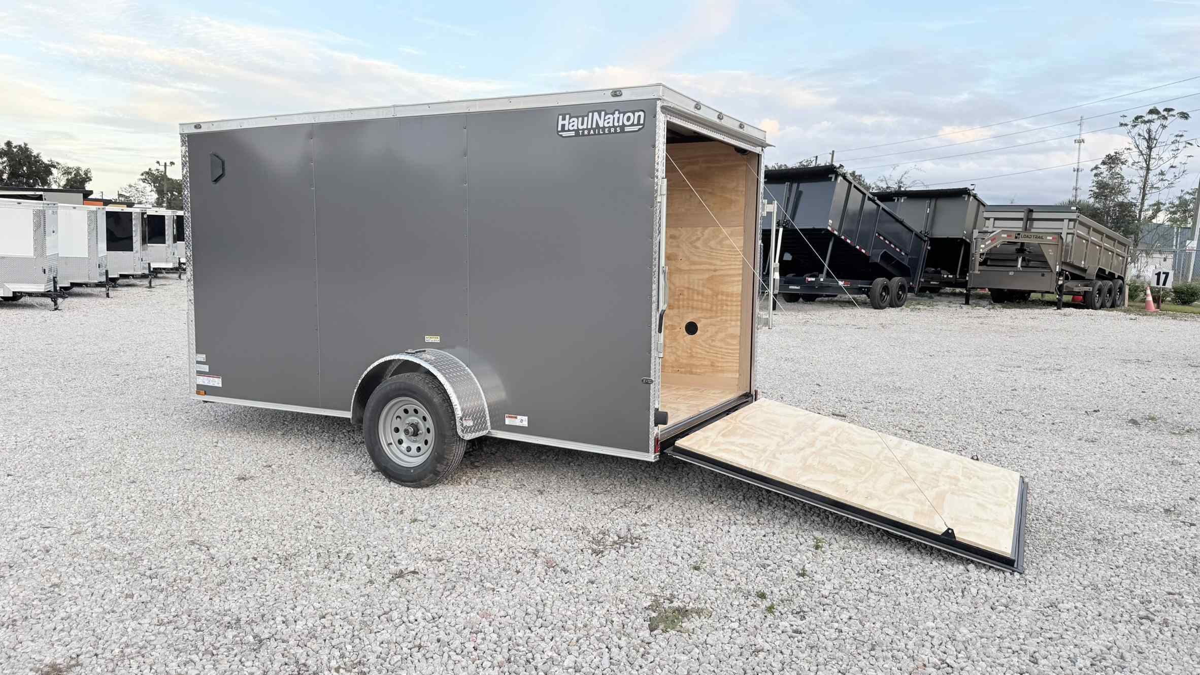 New 6×12 CYNERGY CARGO Enclosed Trailer