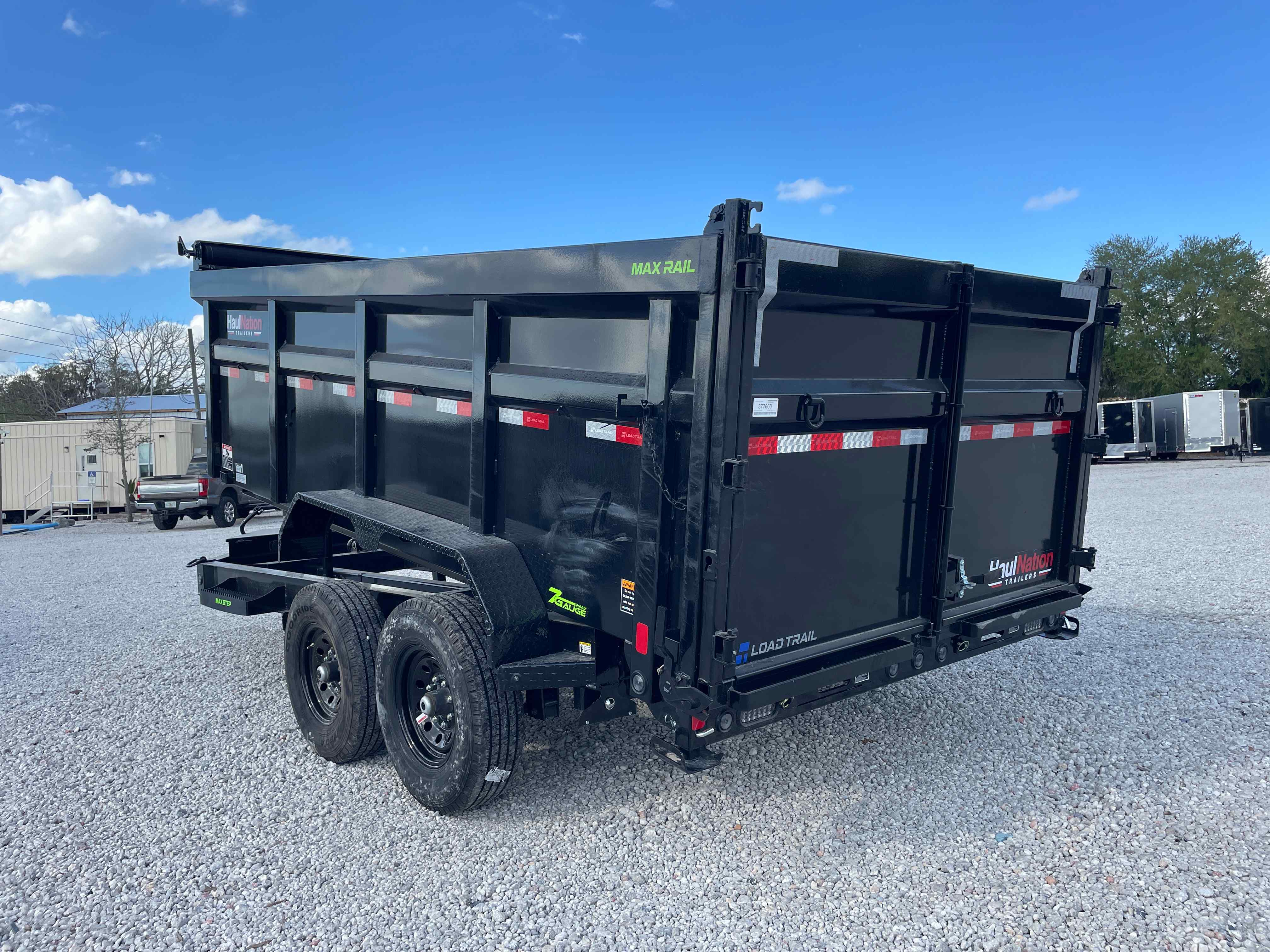 New 7×14 LOAD TRAIL Dump Trailer