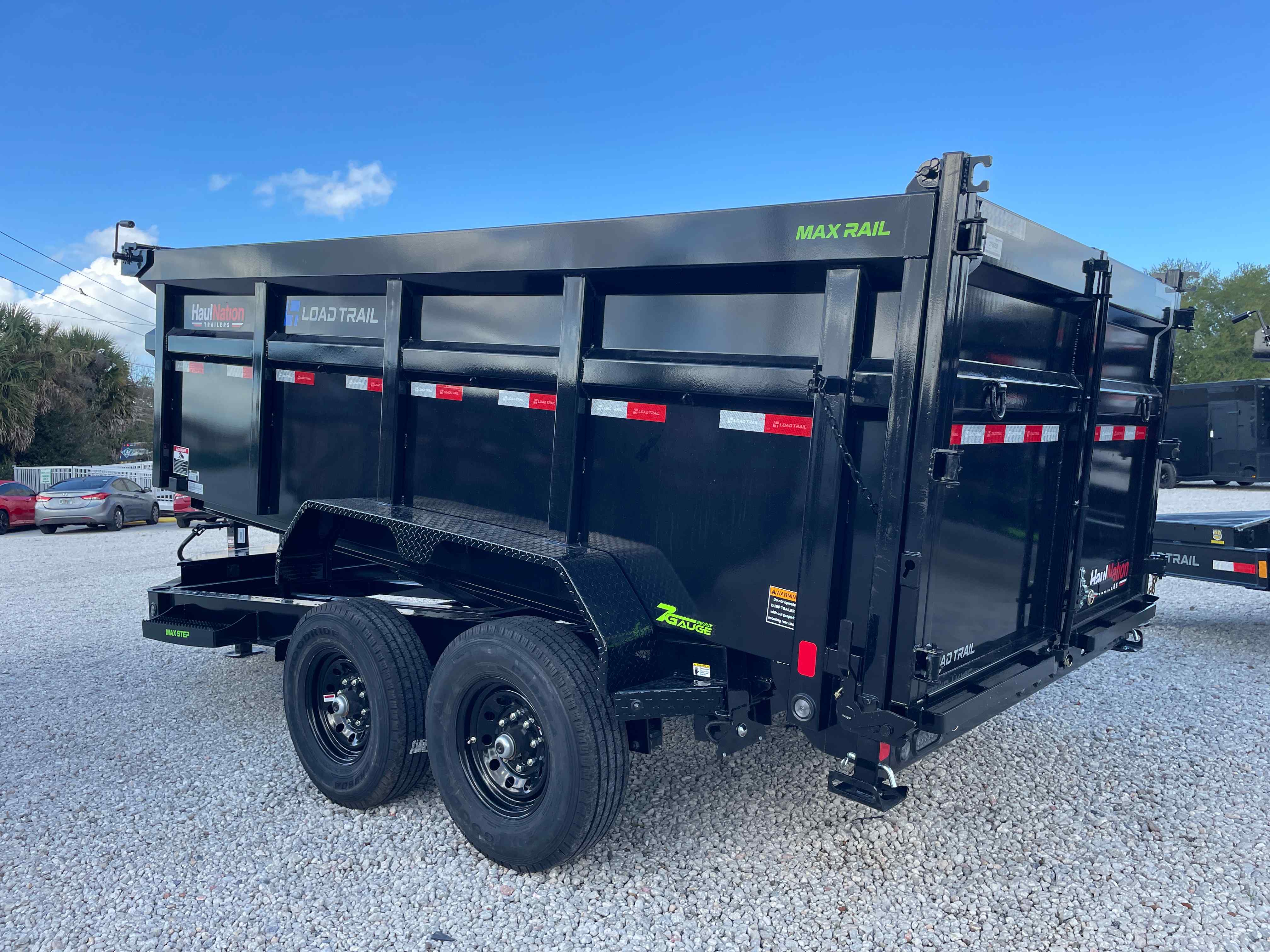 New 7×14 LOAD TRAIL Dump Trailer