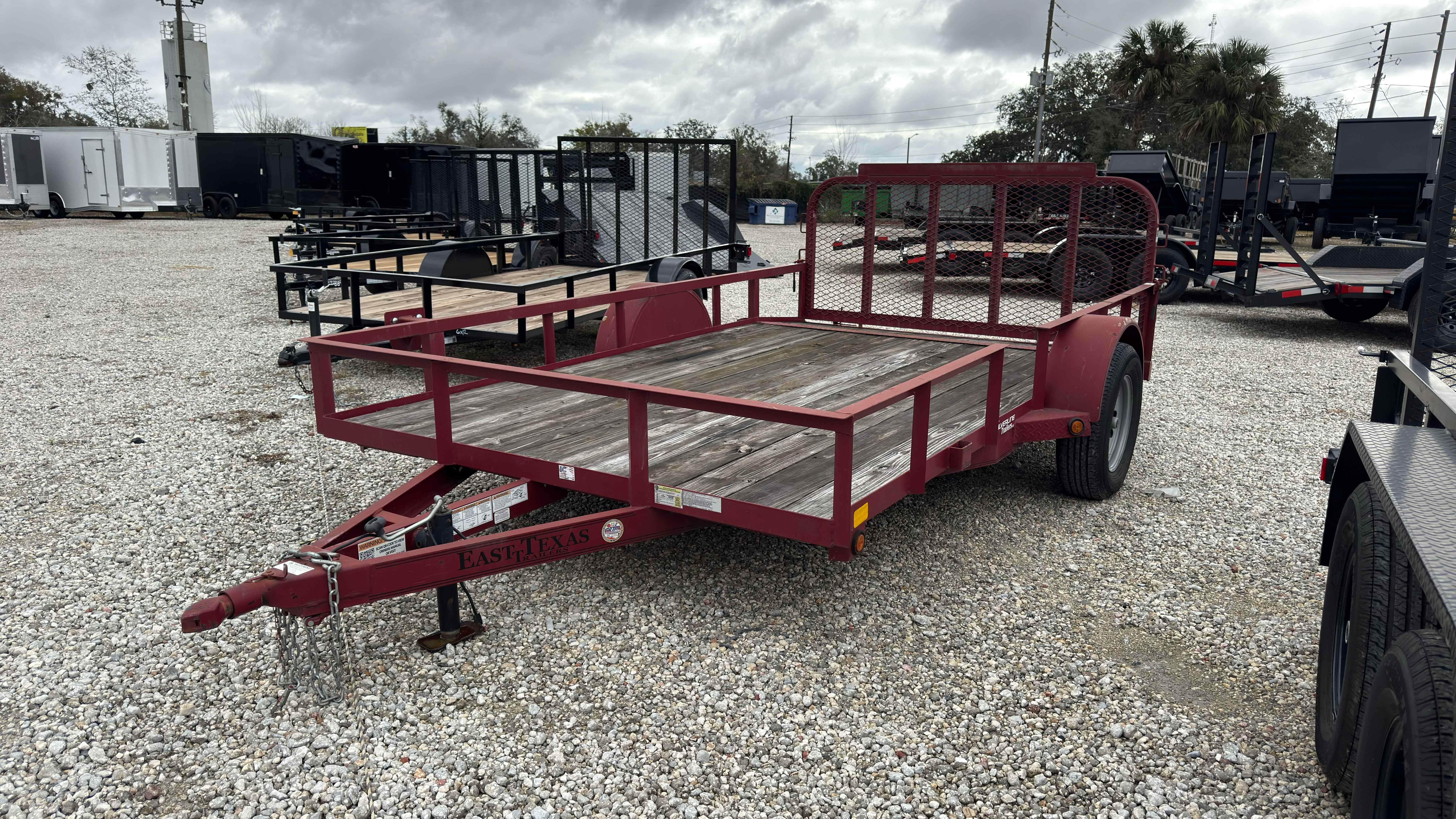 Used 7×12 EAST TEXAS Utility Trailer