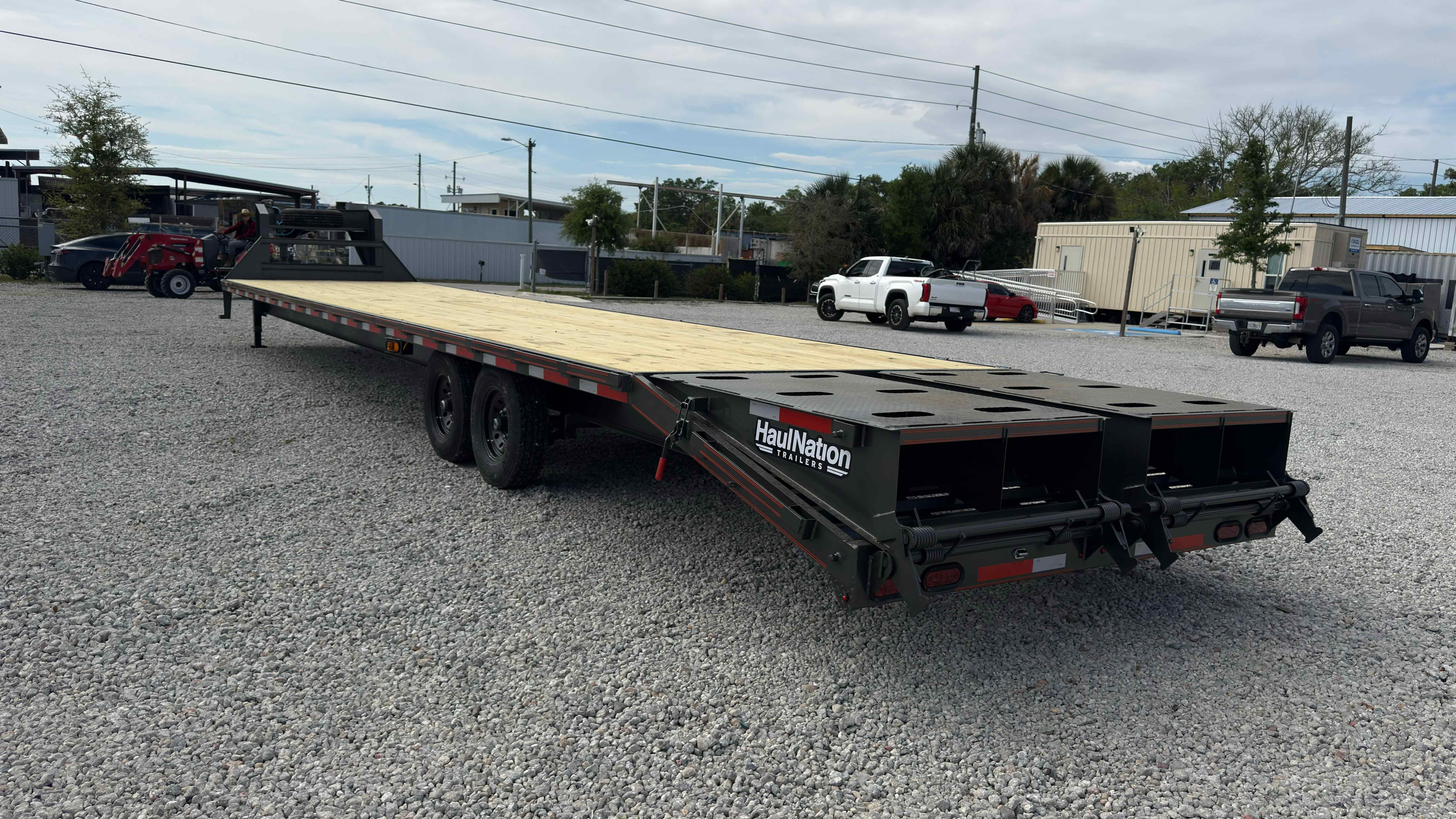 New 8.5×40 TEXAS TRAILER RANCH LLC Flatbed Trailer