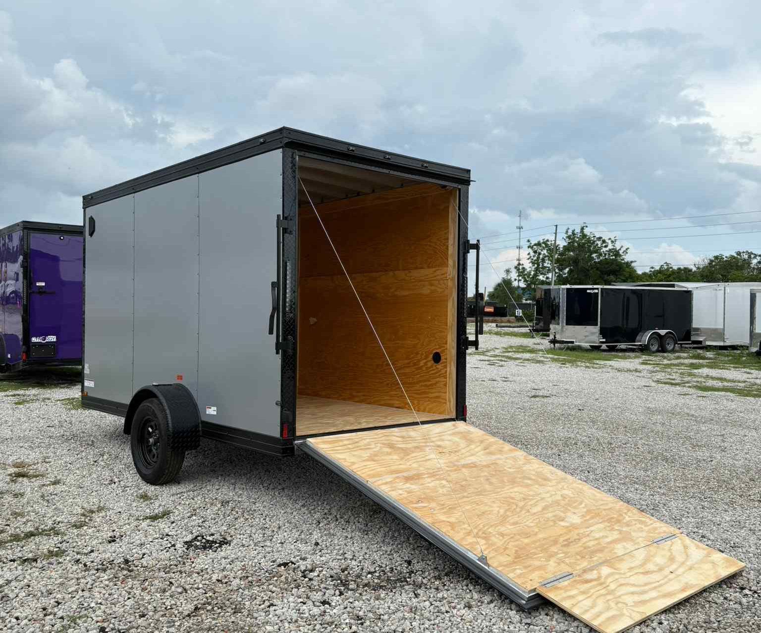New 6×12 CYNERGY CARGO Enclosed Trailer