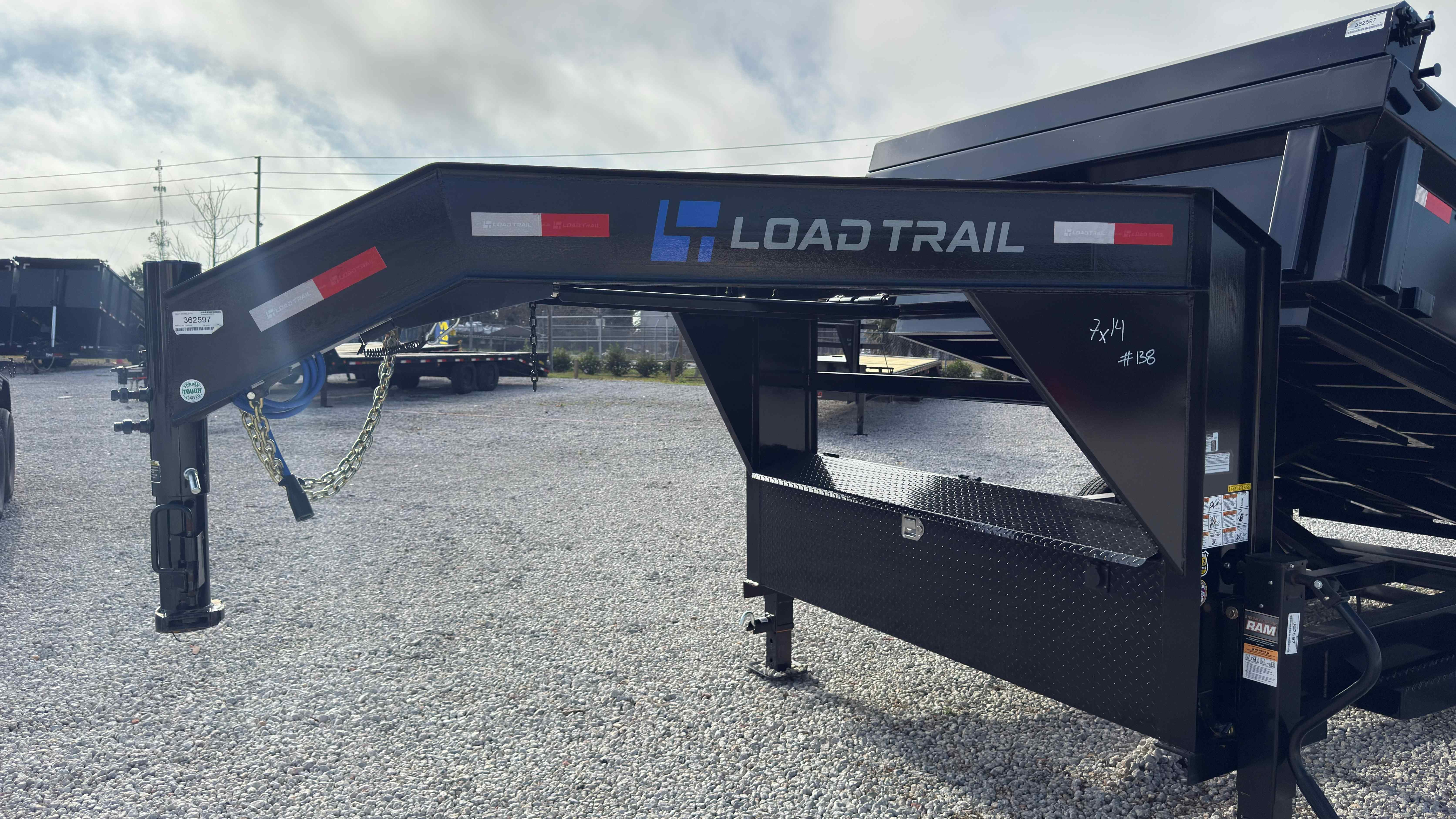 New 7×14 LOAD TRAIL Dump Trailer