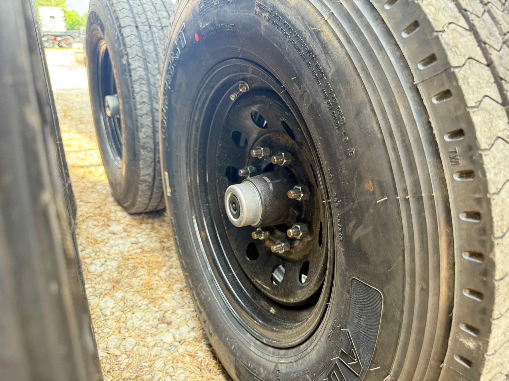New 7×14 CALIBER Dump Trailer