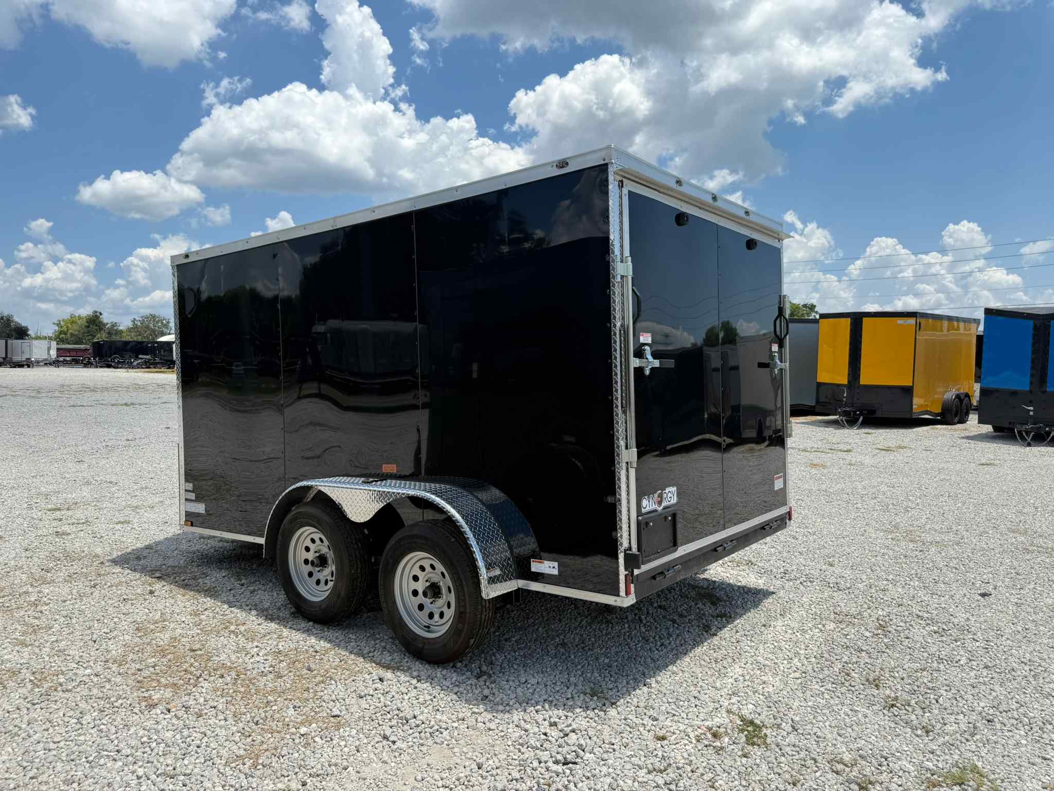 New 7×12 CYNERGY CARGO Enclosed Trailer