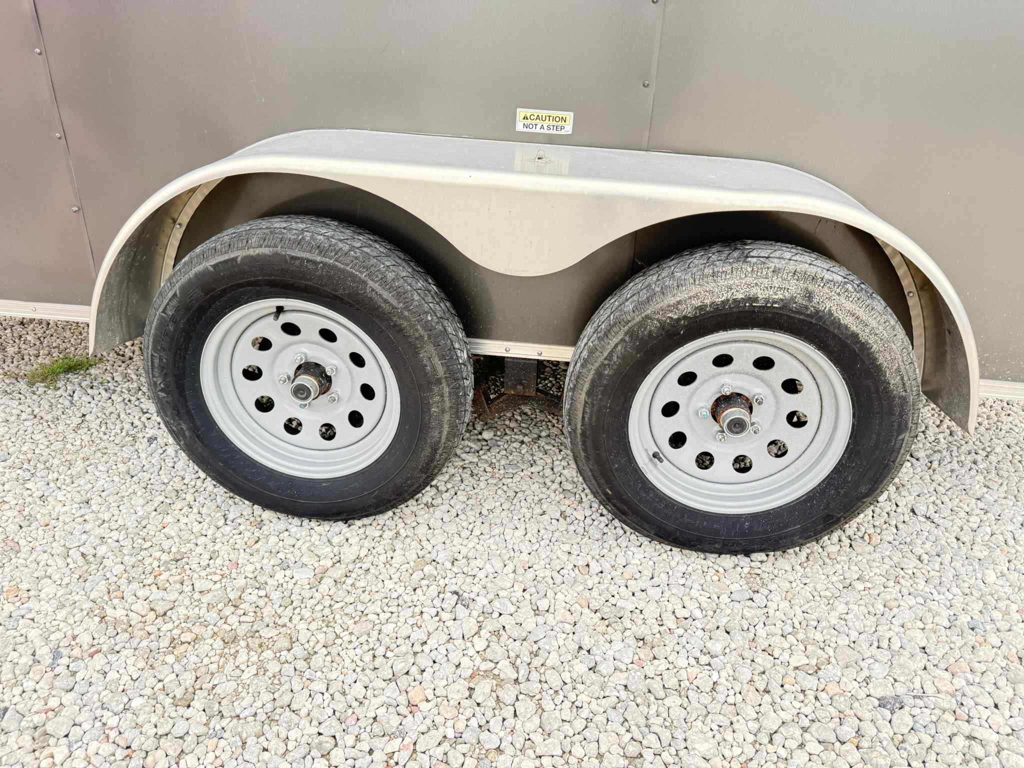 Used 6×12 QUALITY CARGO Enclosed Trailer