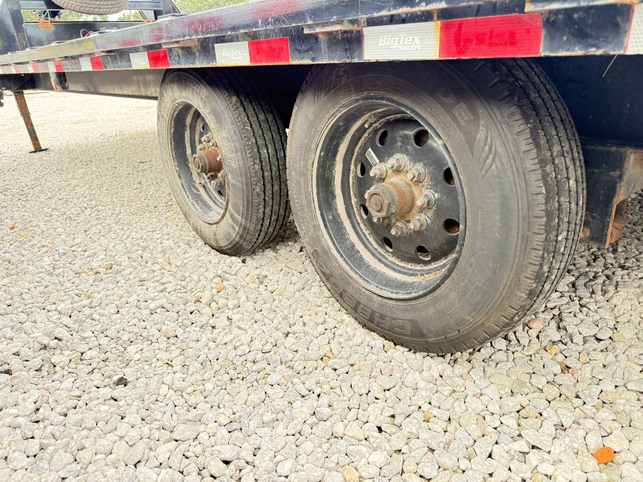 Used 8.5×25 BIG TEX Flatbed Trailer