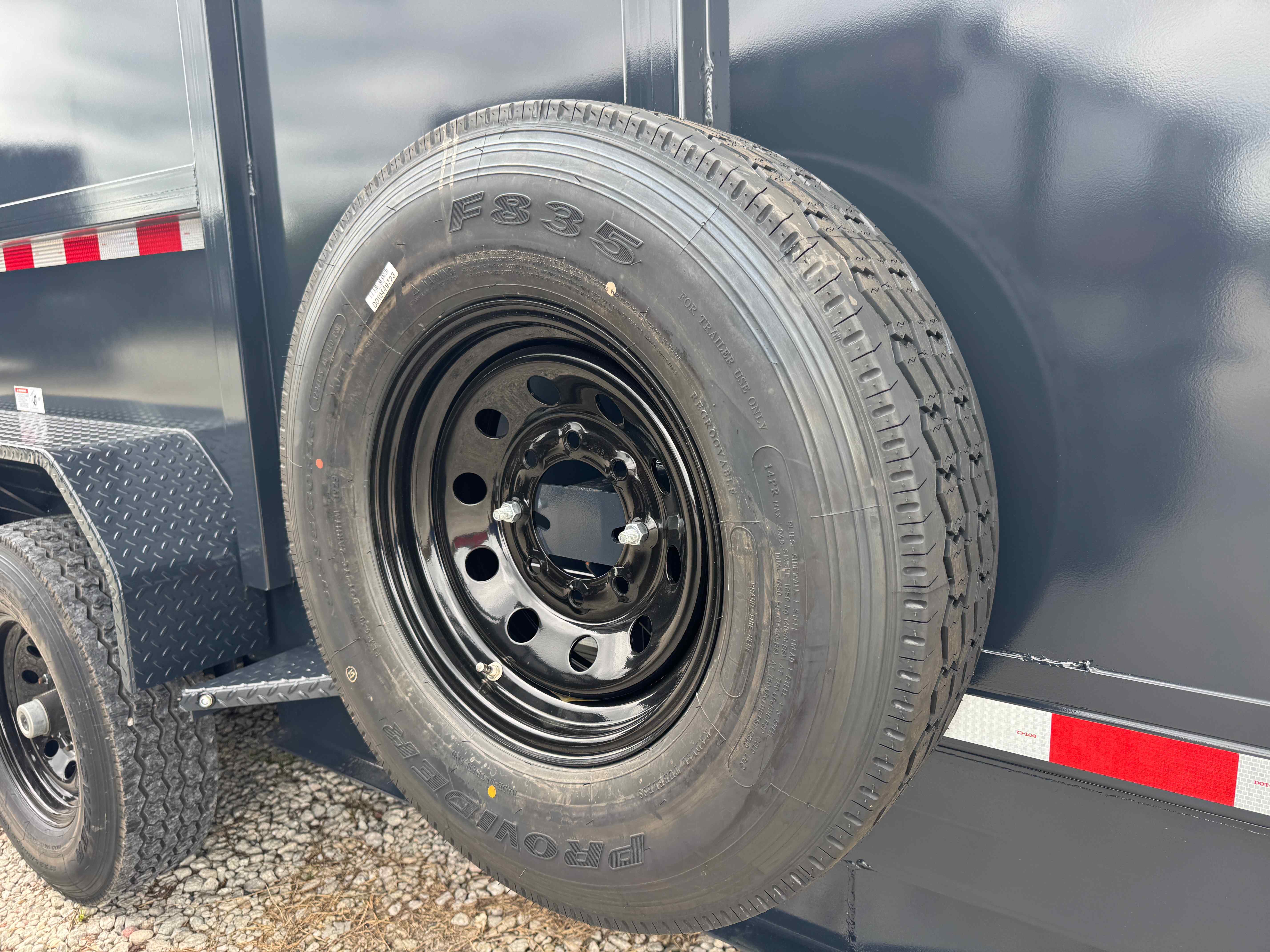 New 7×14 HaulNation Trailers Dump Trailer