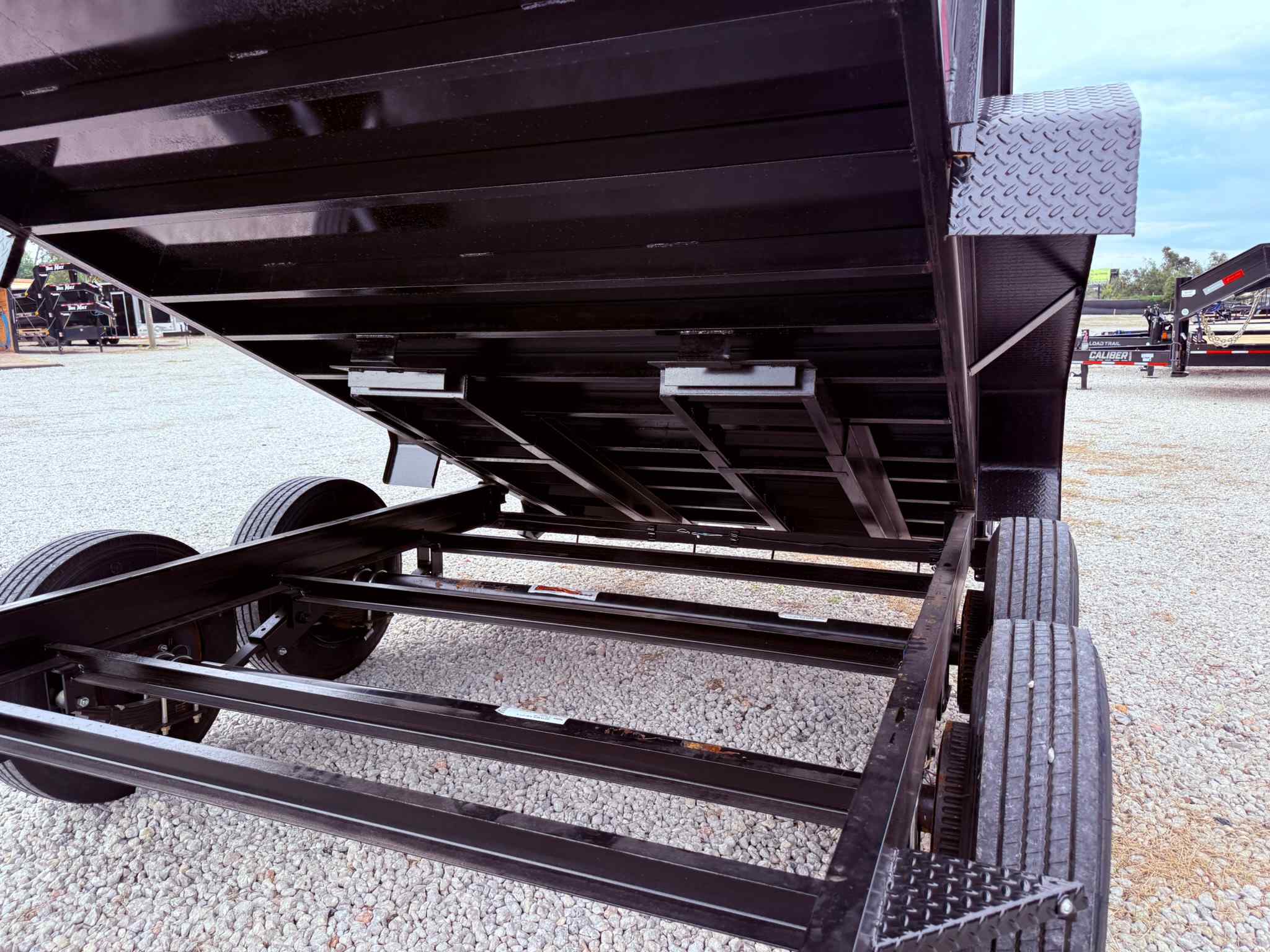 New 7×16 HaulNation Trailers Dump Trailer