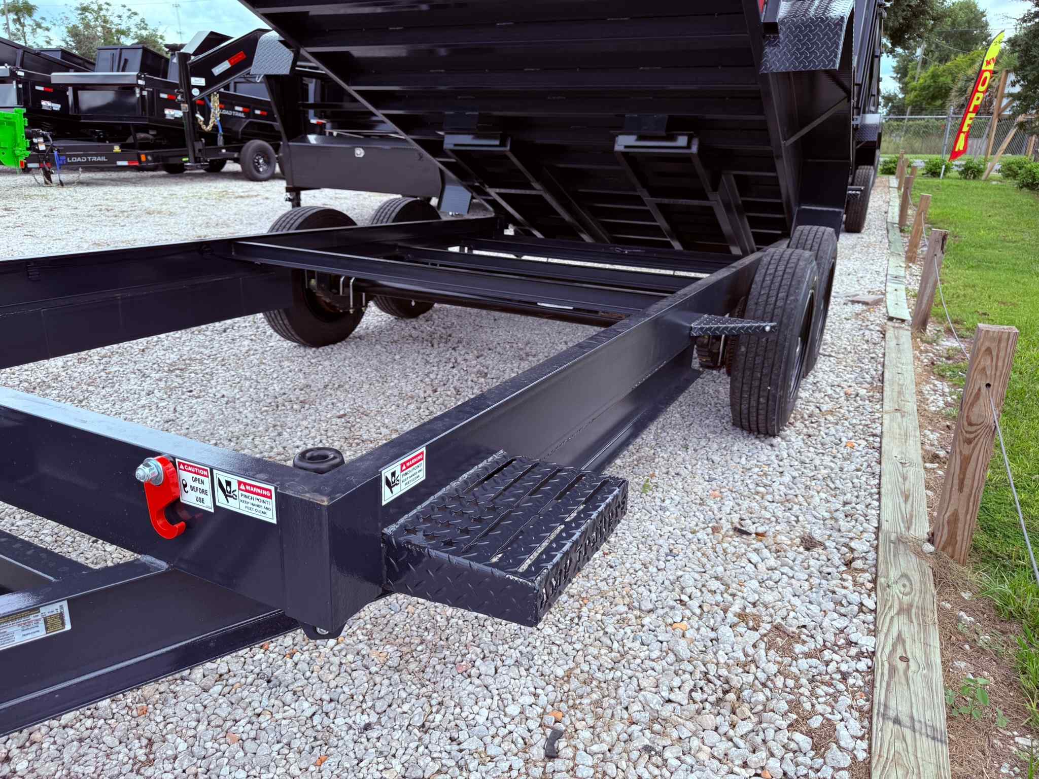 New 7×16 HaulNation Trailers Dump Trailer