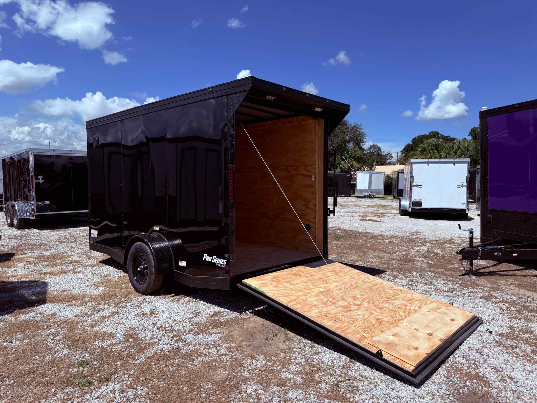New 6×12 CYNERGY CARGO Enclosed Trailer