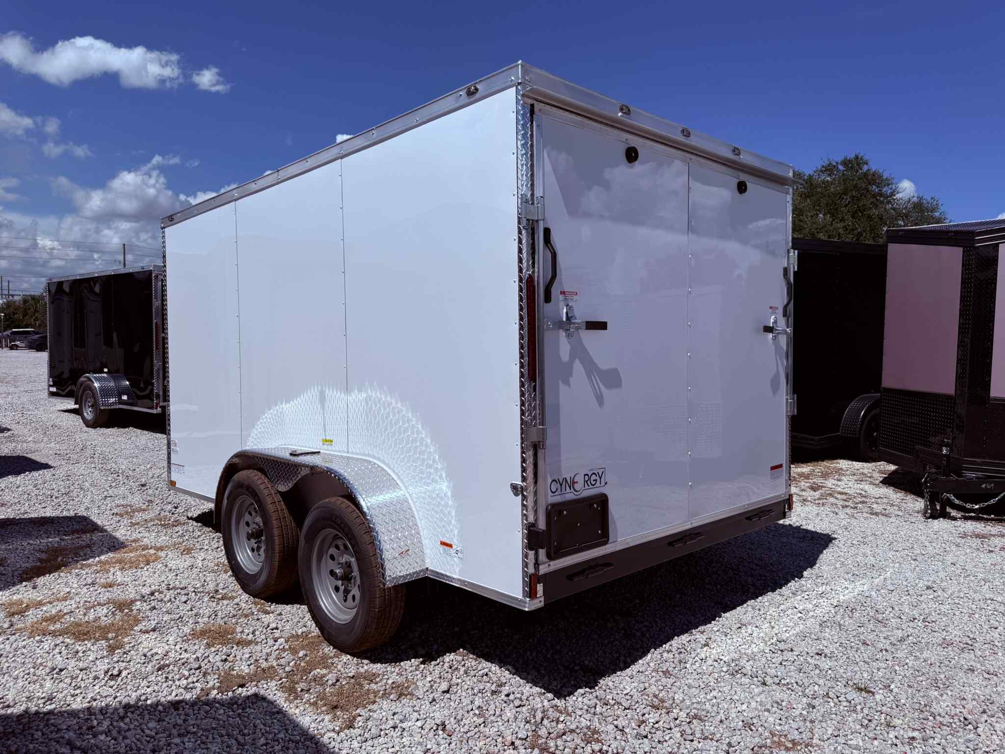 New 7×12 CYNERGY CARGO Enclosed Trailer