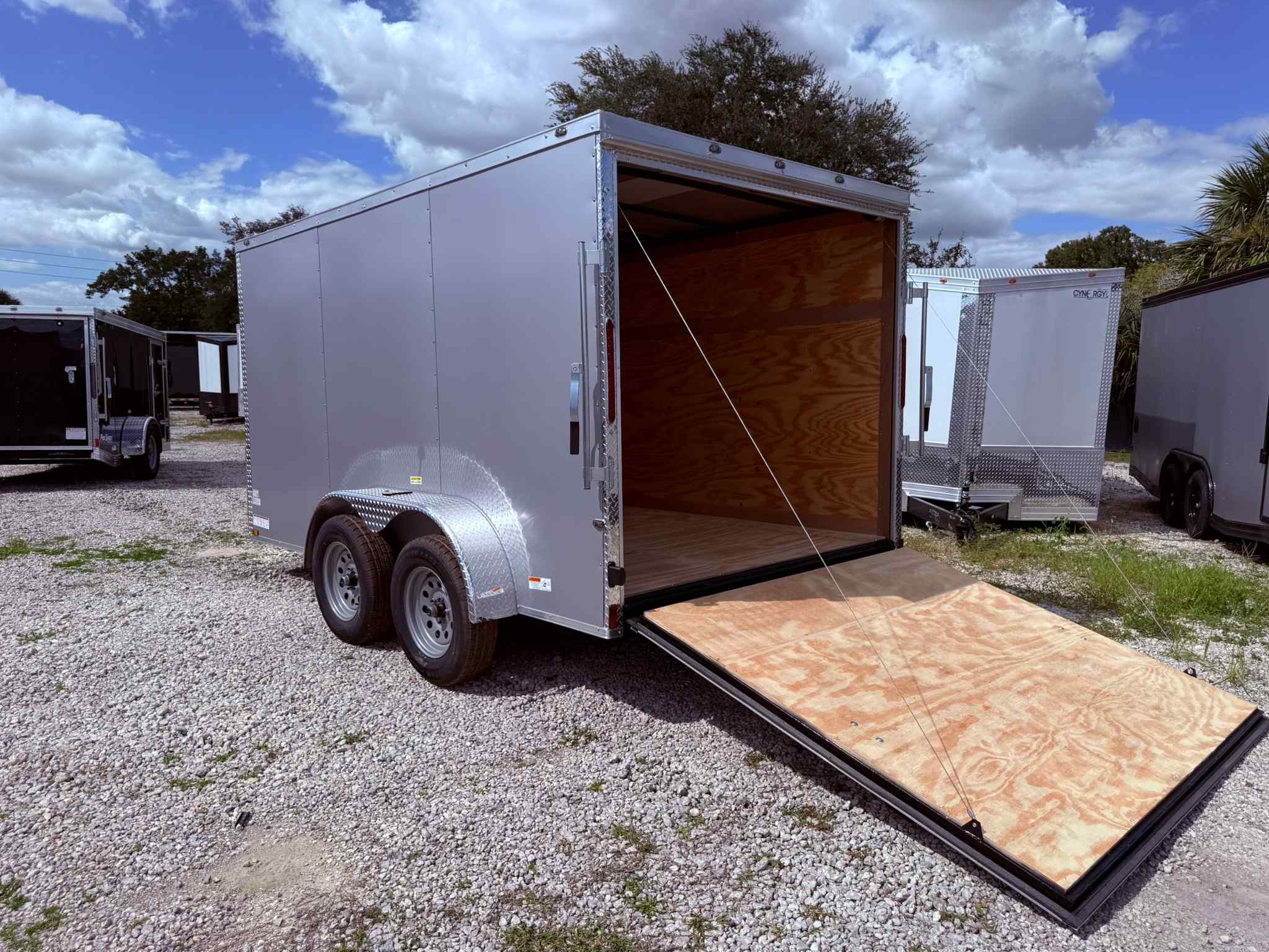 New 7×12 CYNERGY CARGO Enclosed Trailer