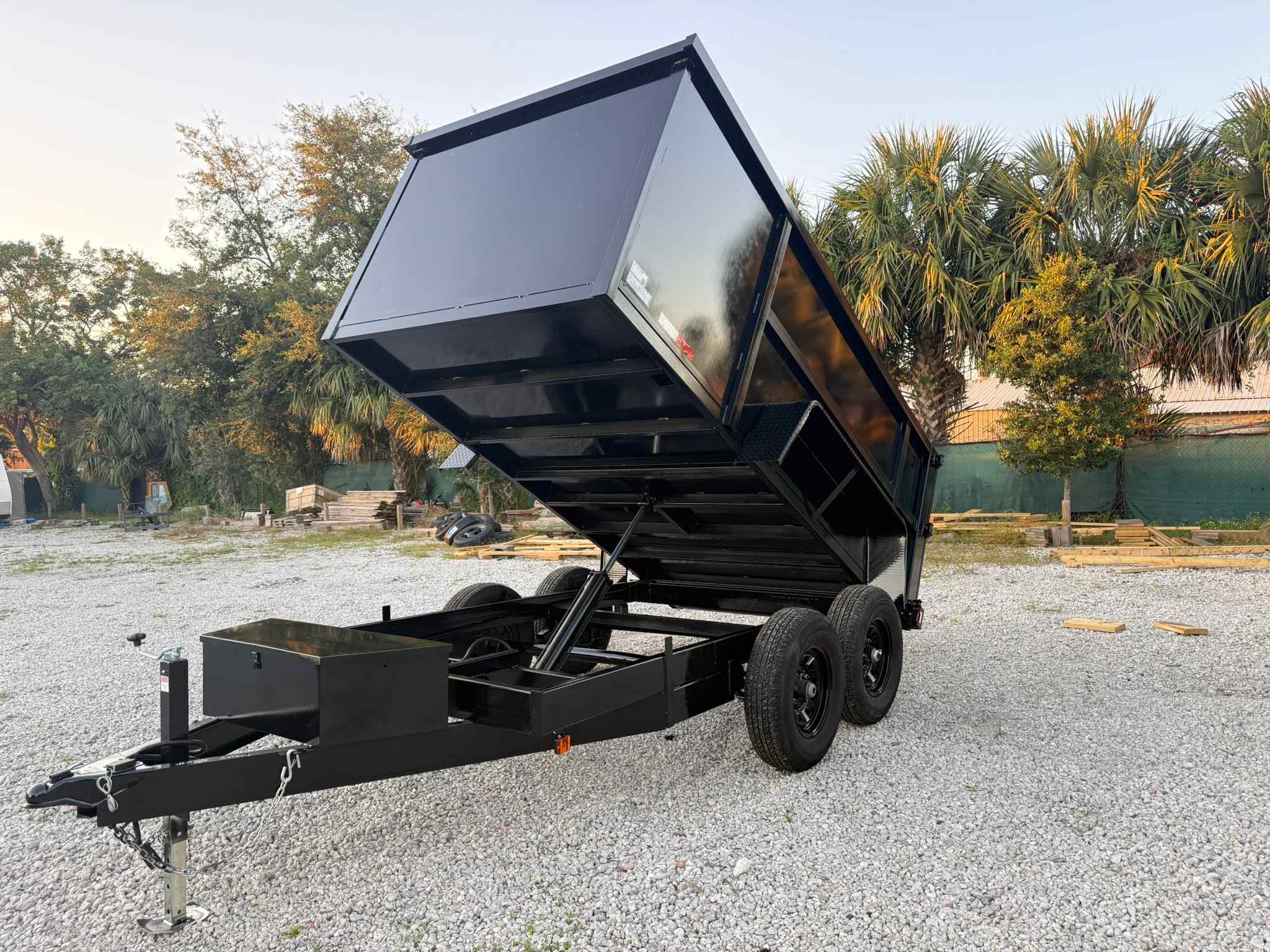 New 6×12 TAYLOR TRAILERS Dump Trailer