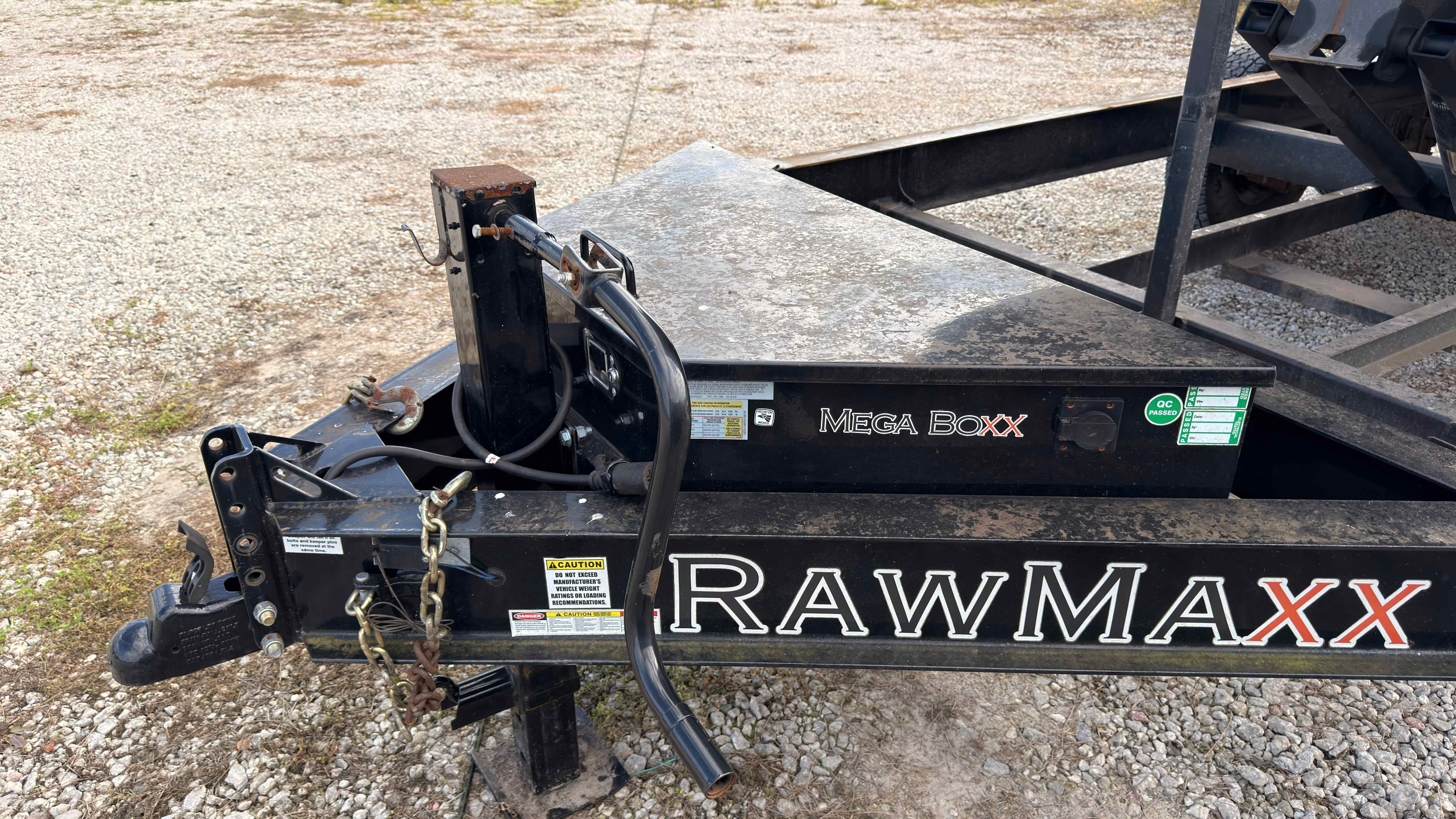 Used 7×16 RAWMAXX Dump Trailer
