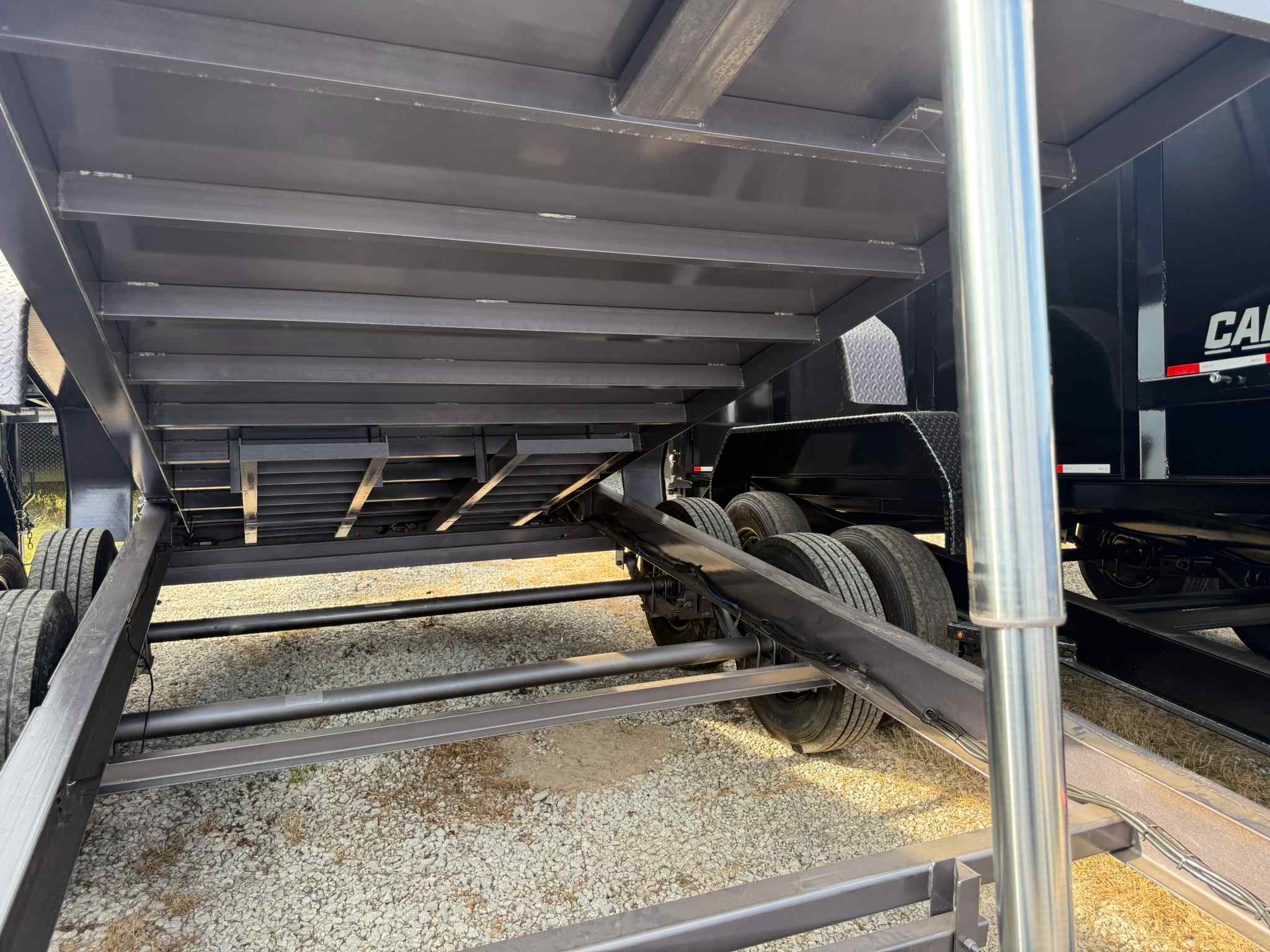 New 7×14 CALIBER Dump Trailer
