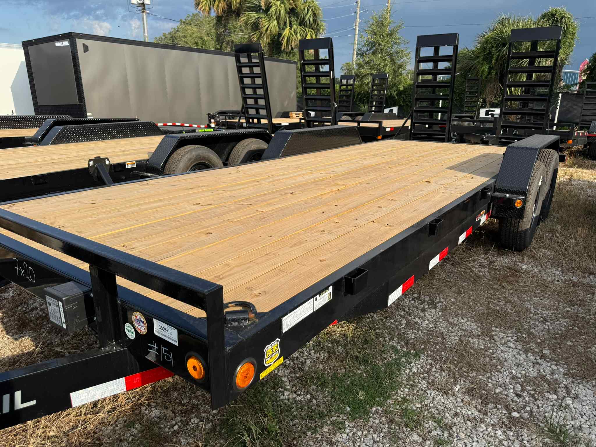 New 7×20 LOAD TRAIL Equipment Trailer