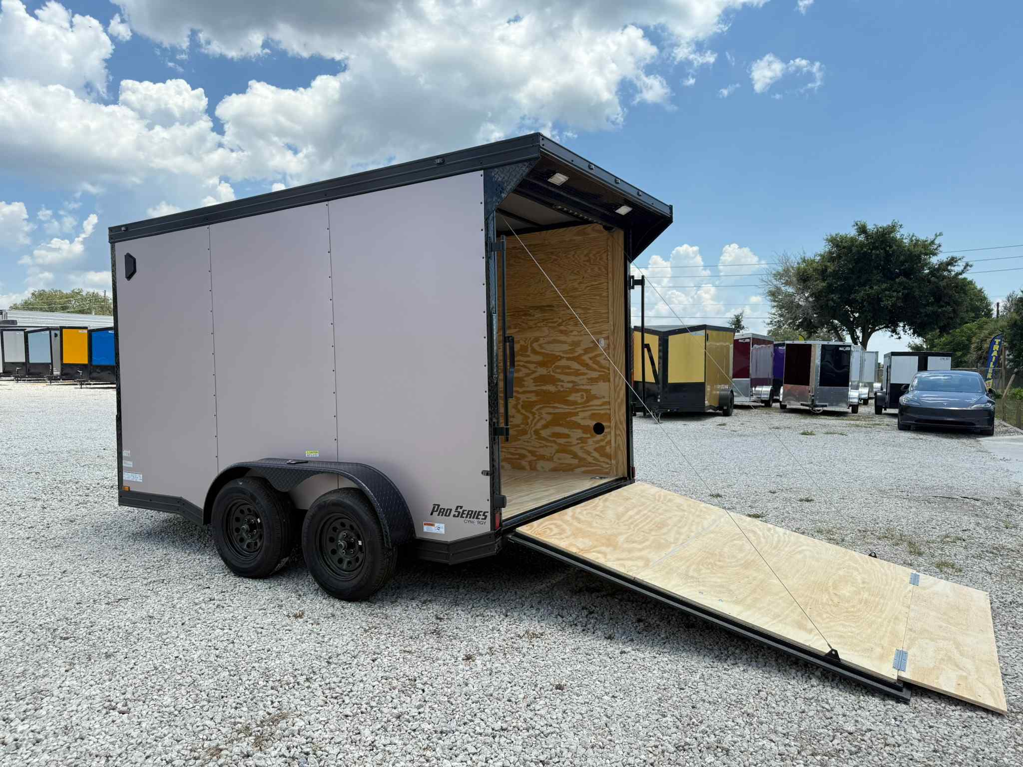 New 7×12 CYNERGY CARGO Enclosed Trailer