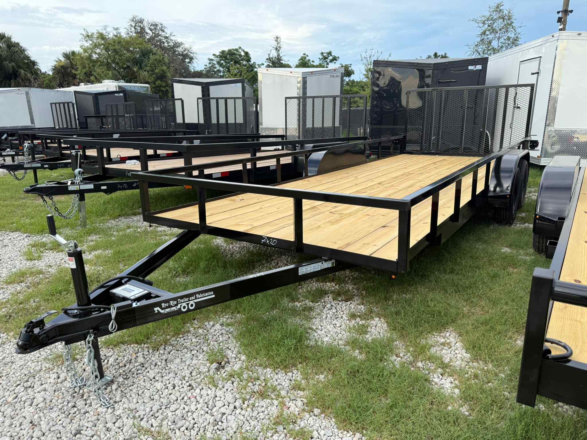 New 7×20 BYE RITE TRAILER Utility Trailer