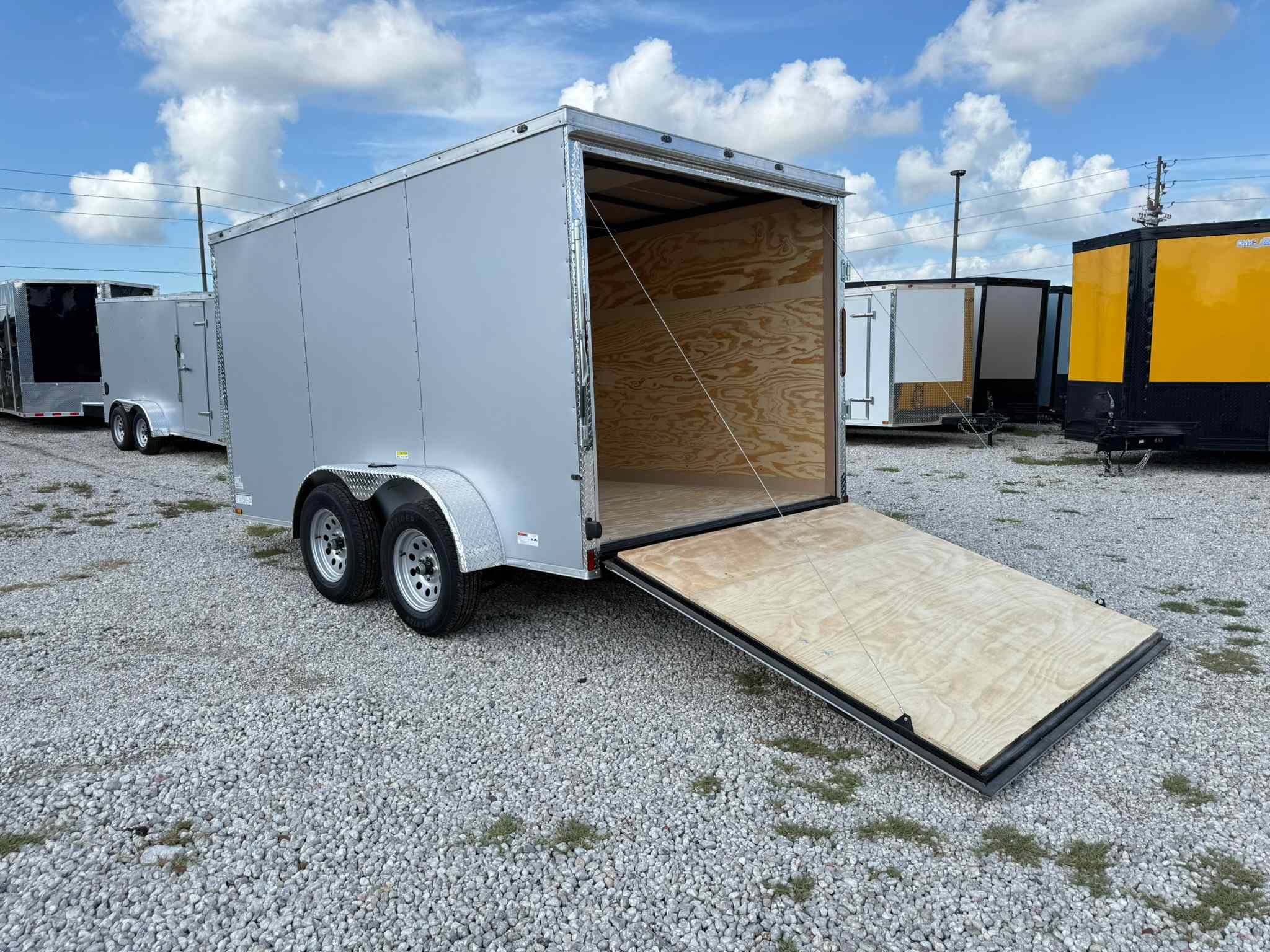 New 7×12 CYNERGY CARGO Enclosed Trailer