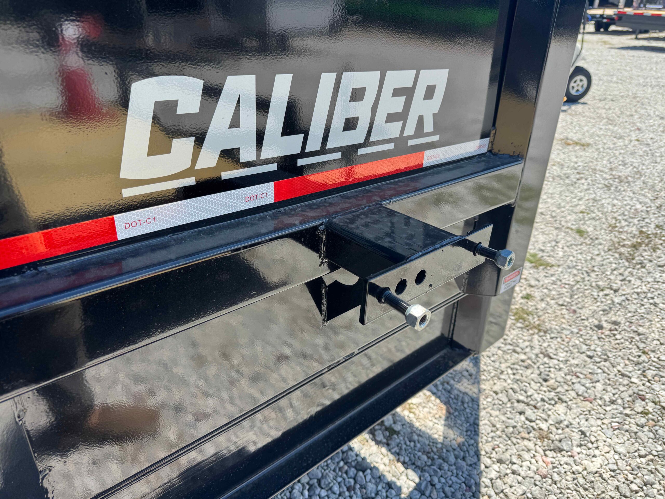 New 7×14 CALIBER Dump Trailer