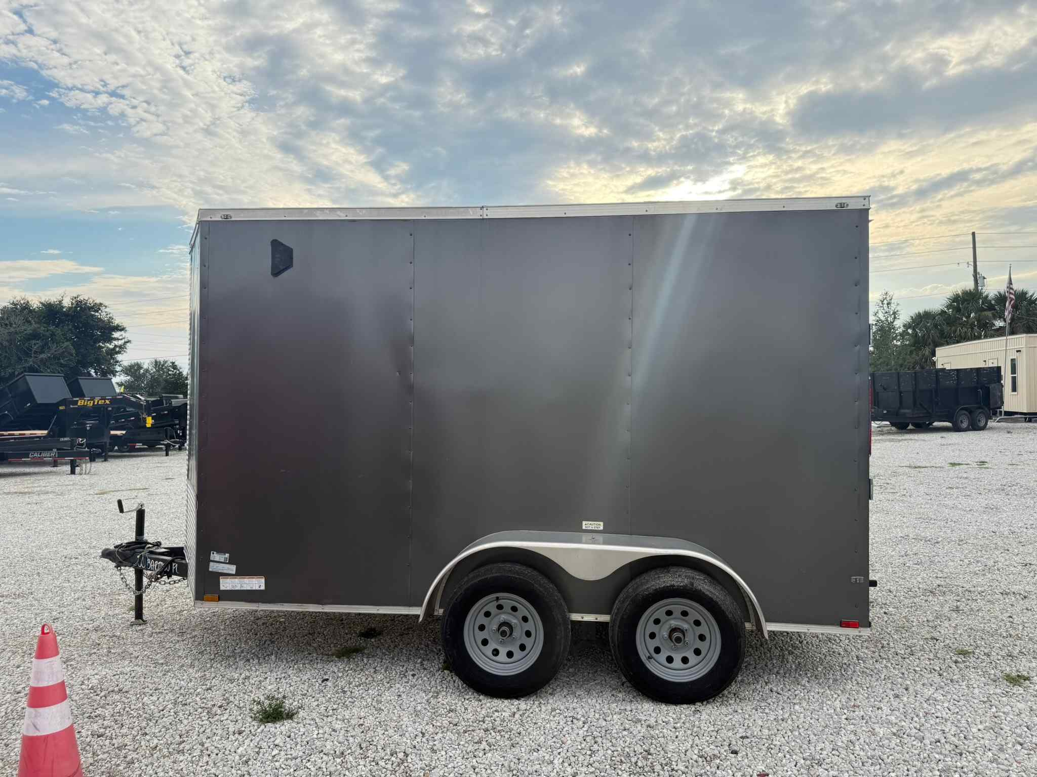 Used 6×12 QUALITY CARGO Enclosed Trailer