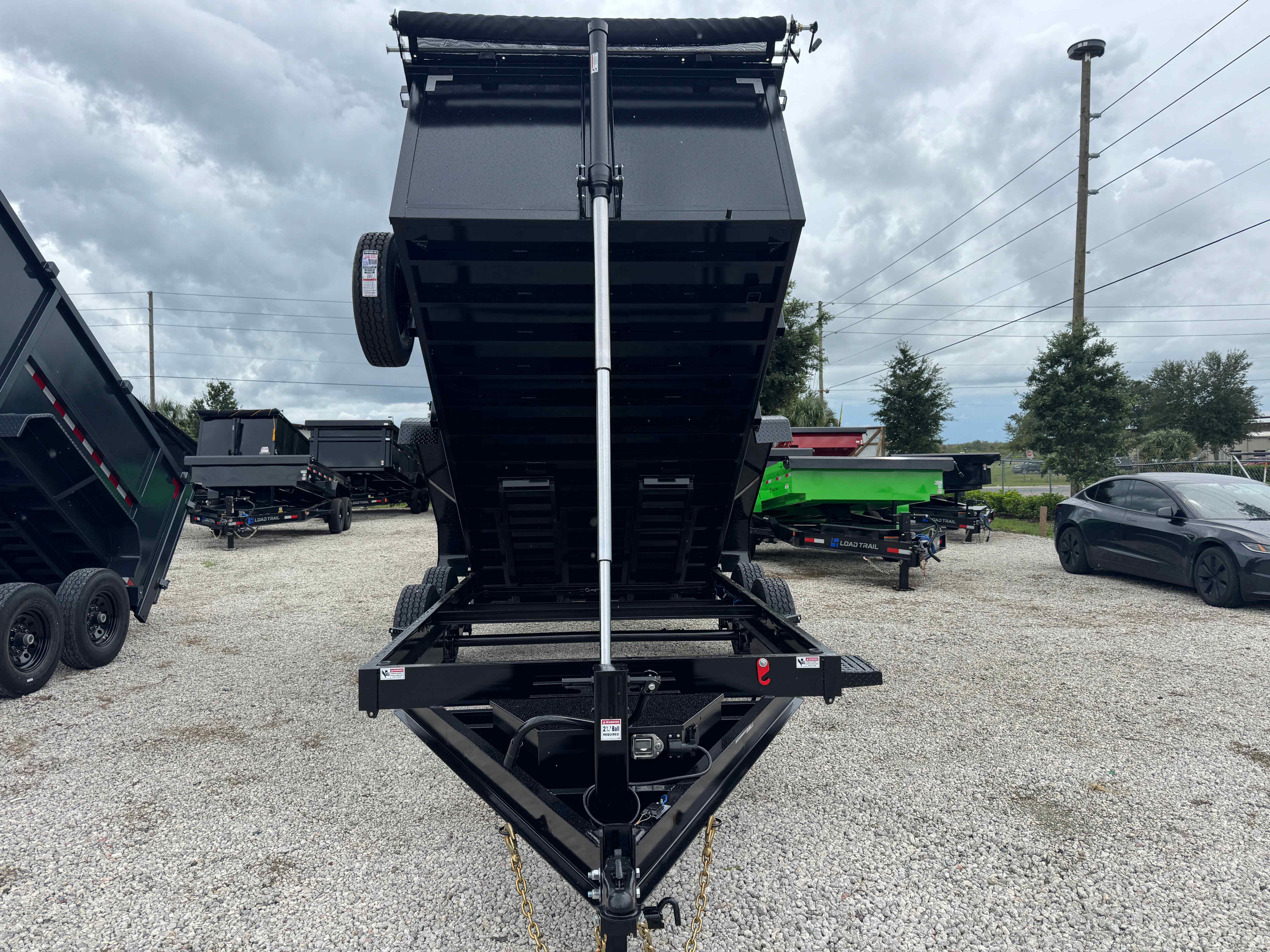 New 7×14 HaulNation Trailers Dump Trailer