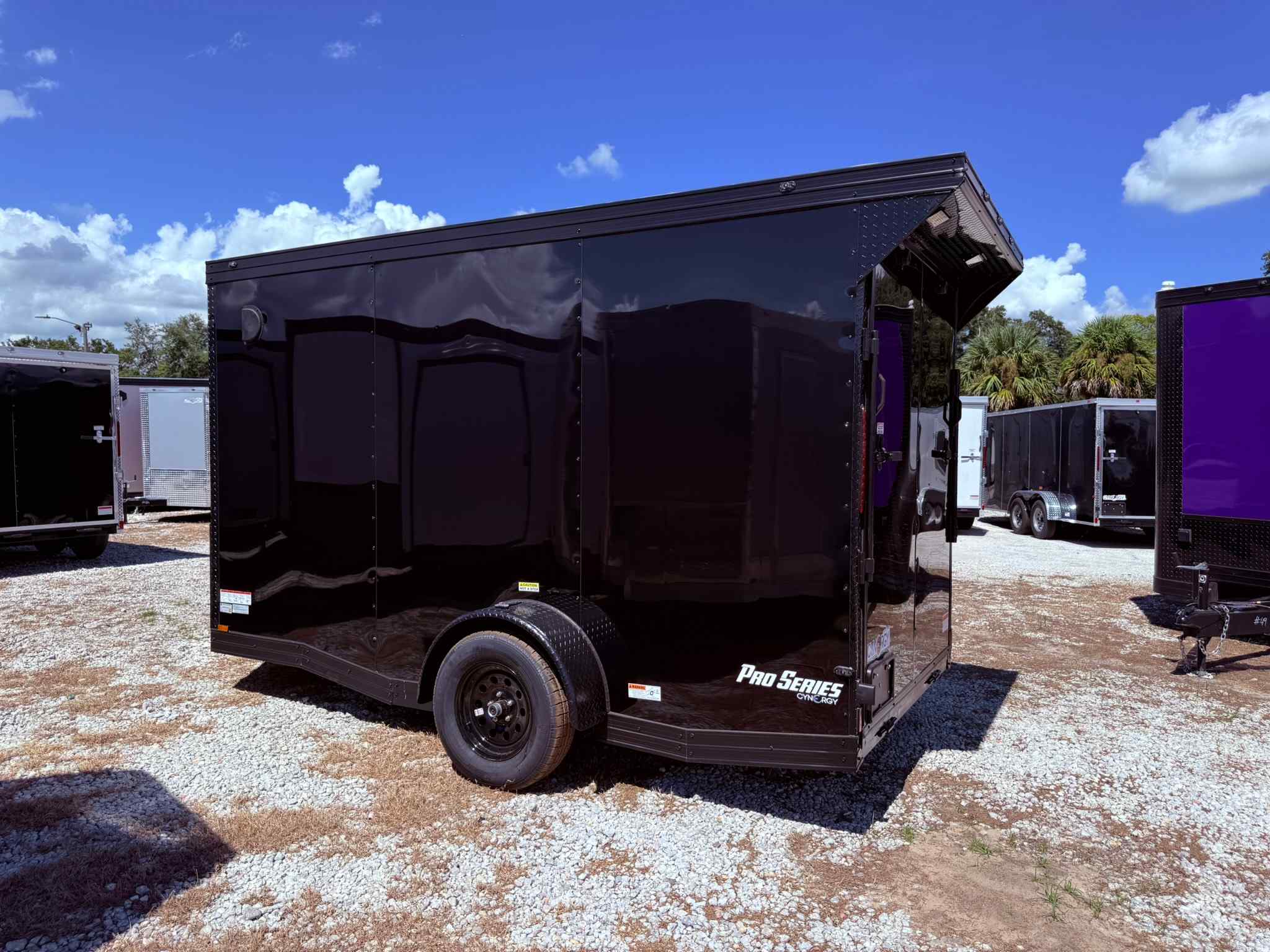 New 6×12 CYNERGY CARGO Enclosed Trailer