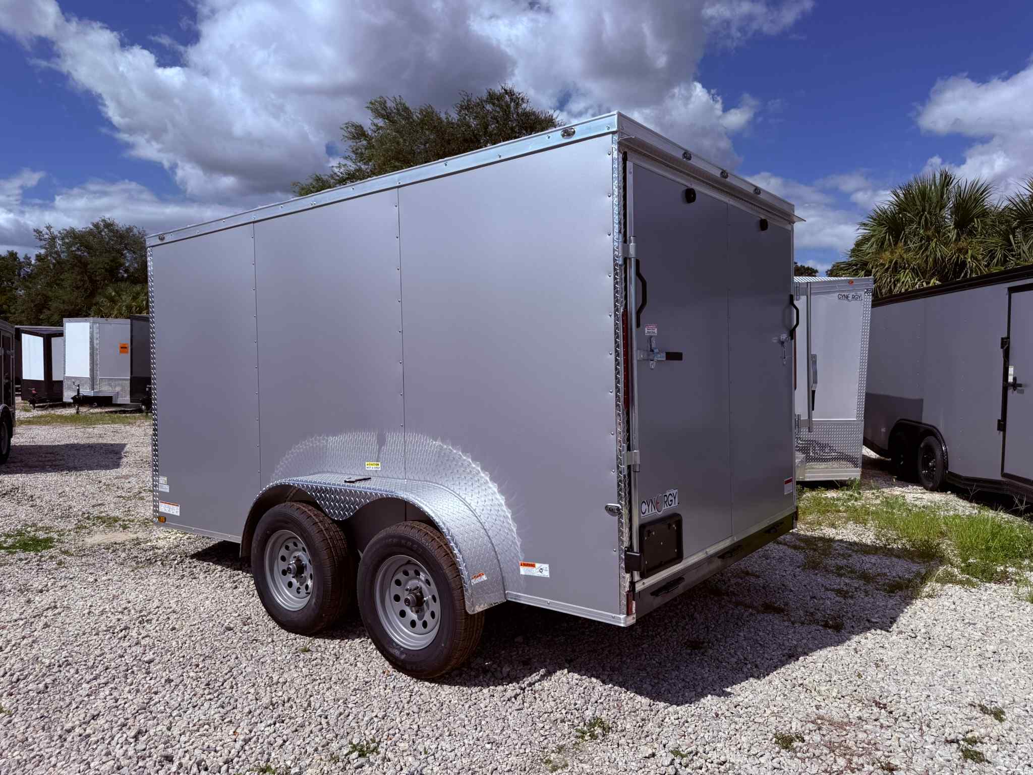 New 7×12 CYNERGY CARGO Enclosed Trailer
