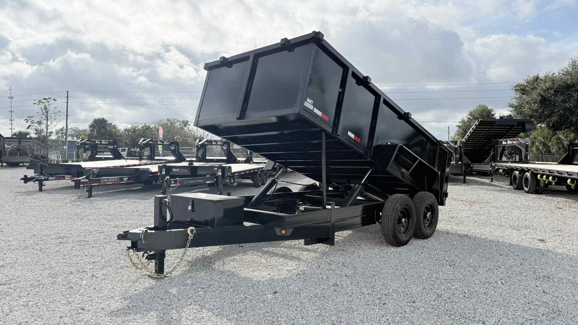 New 7×14 TAYLOR TRAILERS Dump Trailer