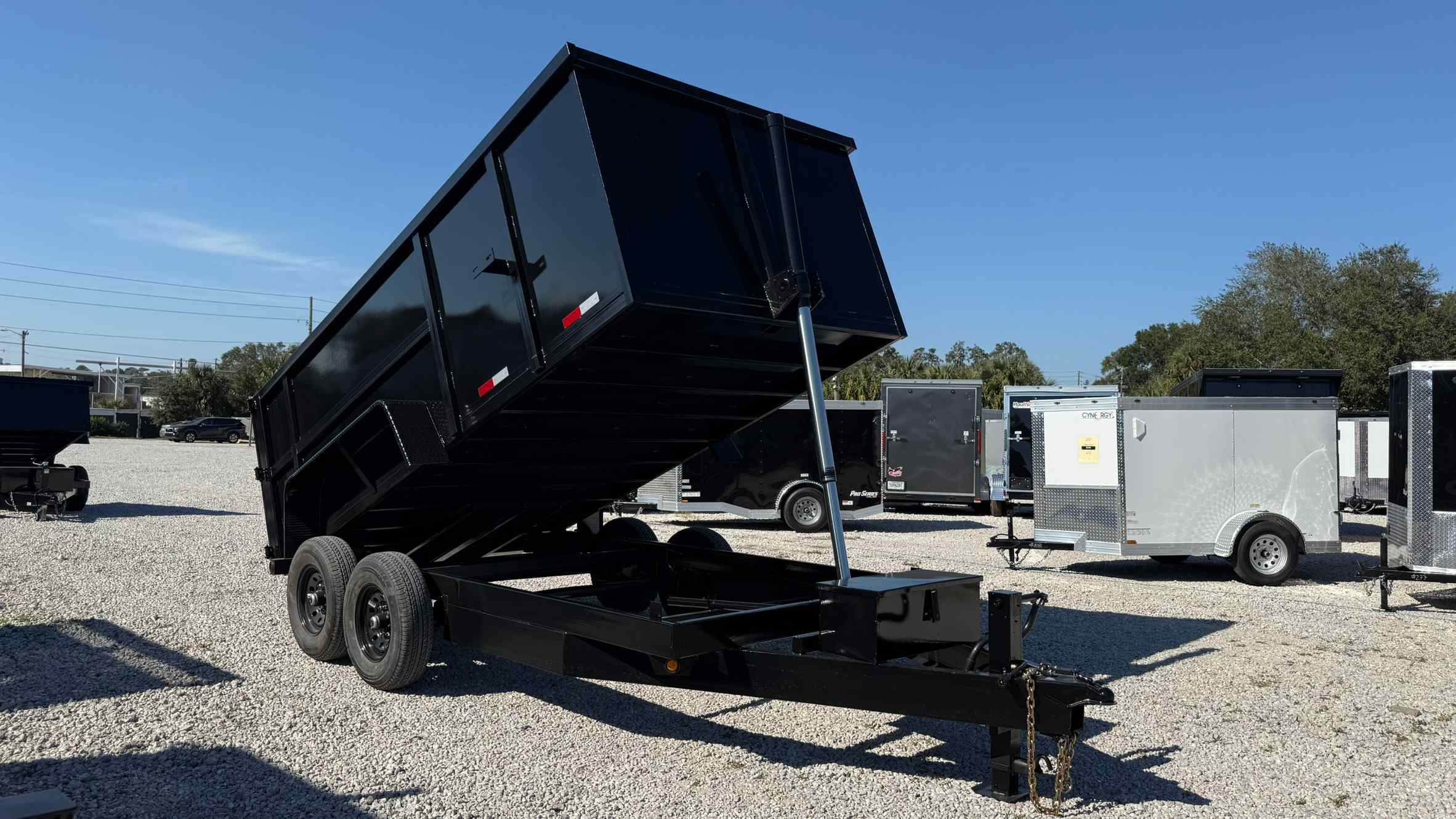 New 7×14 TAYLOR TRAILERS Dump Trailer