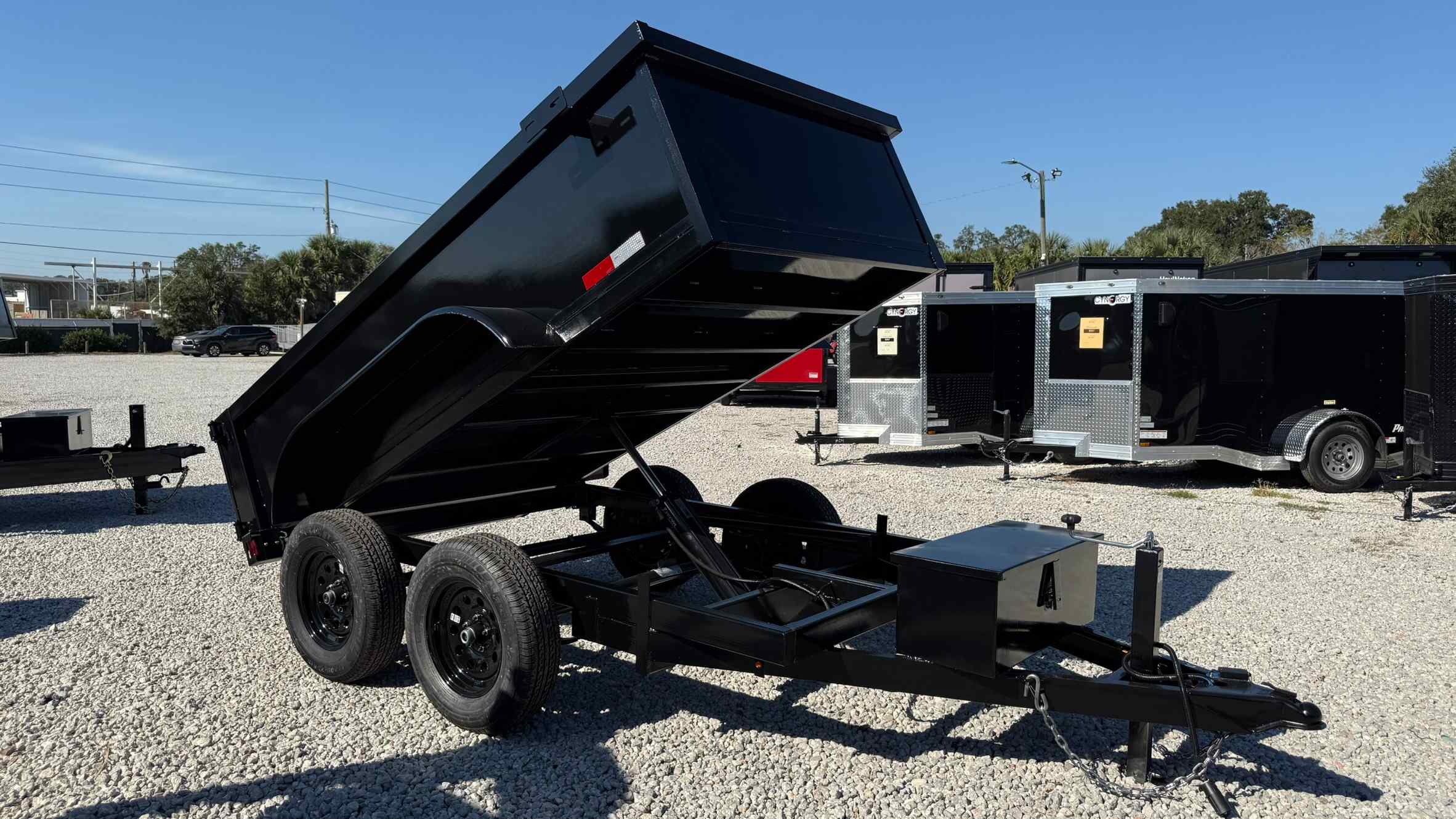 New 5×10 TAYLOR TRAILERS Dump Trailer