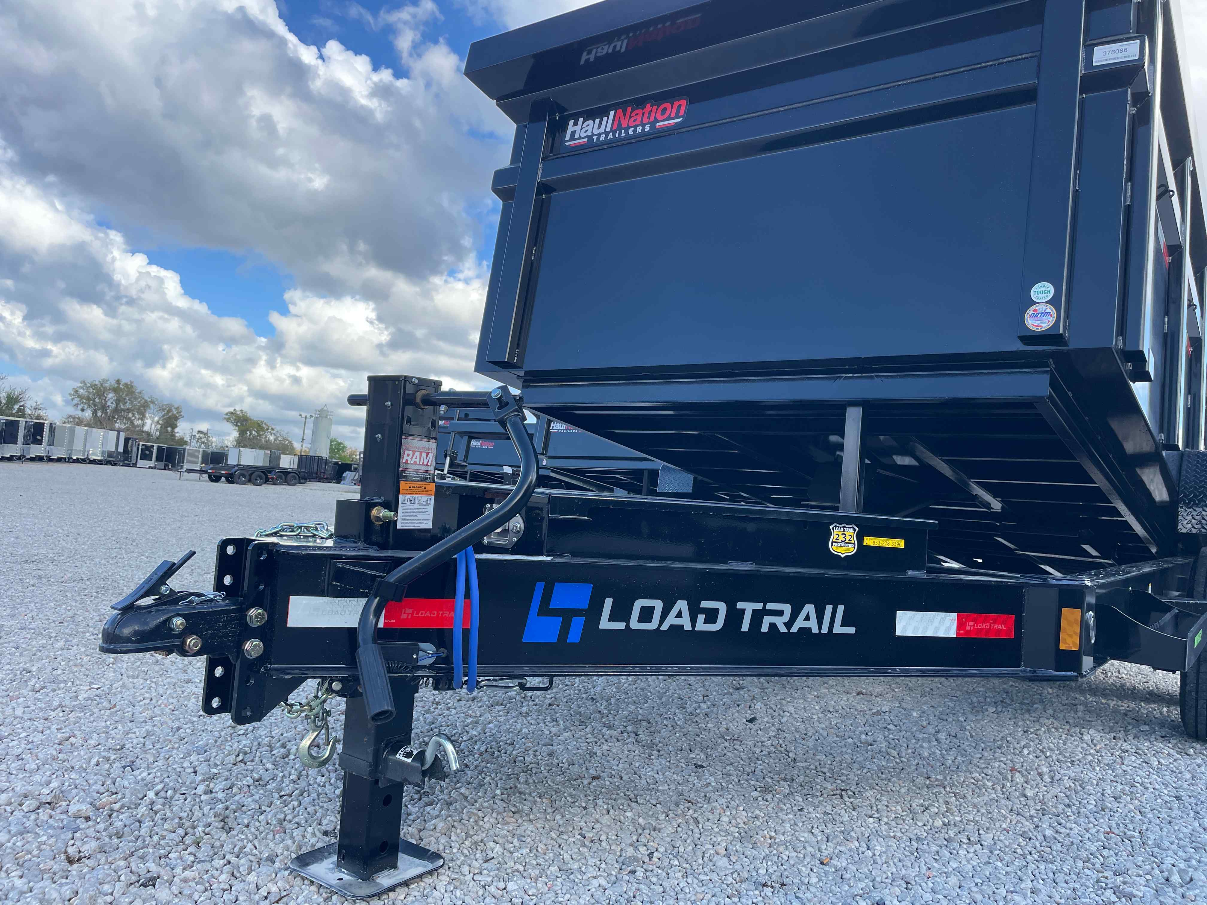 New 7×14 LOAD TRAIL Dump Trailer