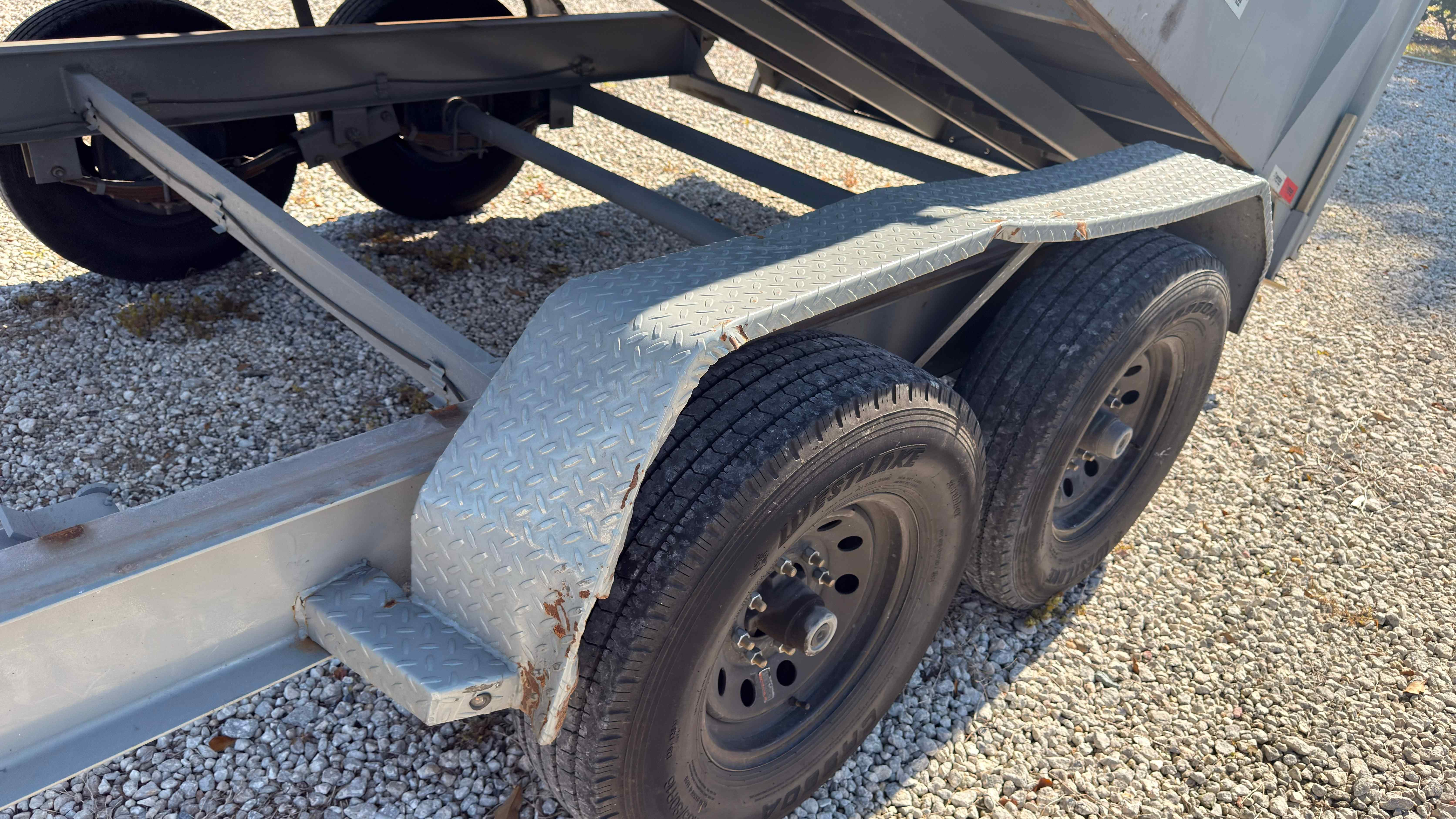 Used 7×14 SOUTHERN UTILITY Dump Trailer