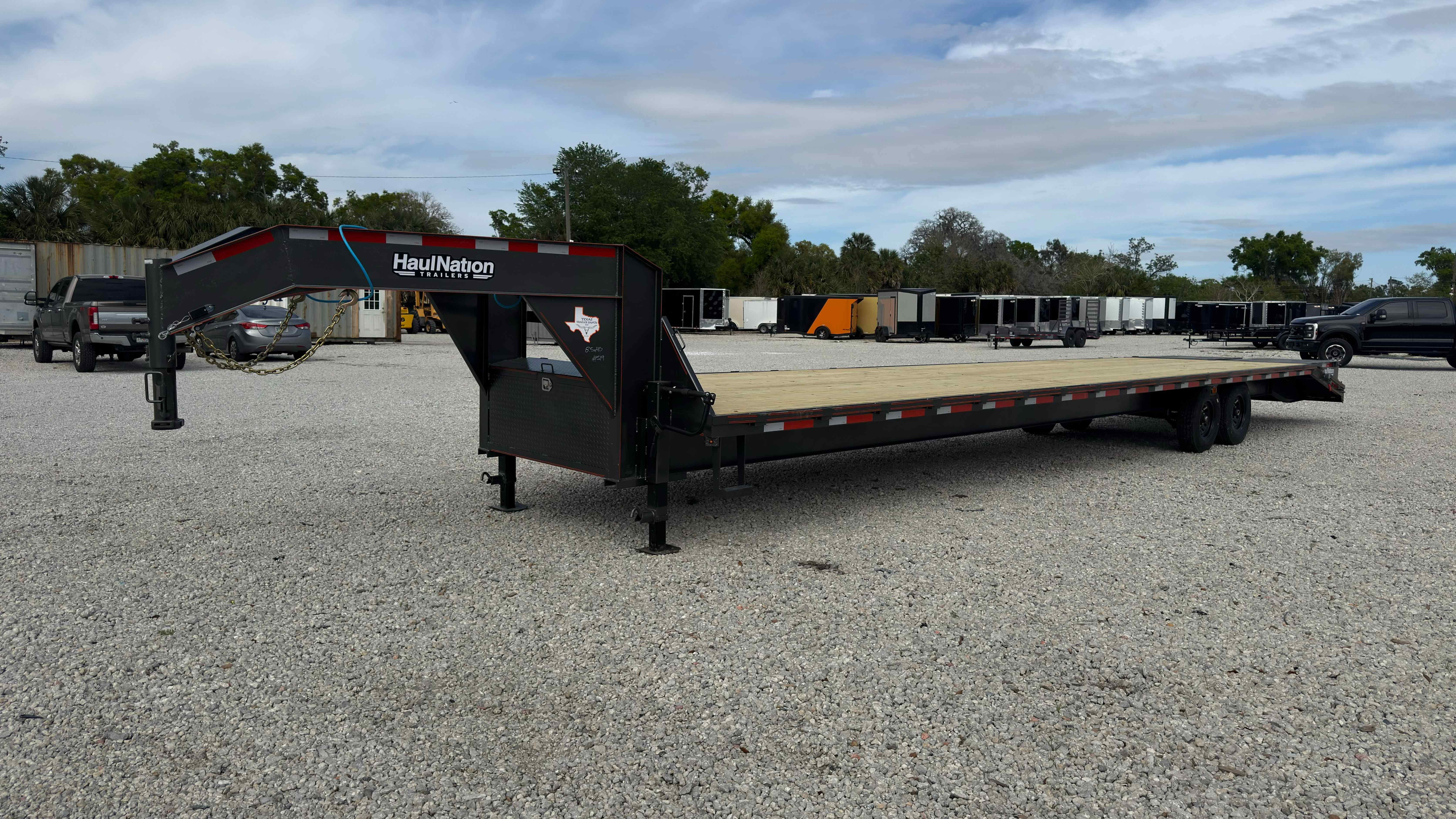 New 8.5×40 TEXAS TRAILER RANCH LLC Flatbed Trailer