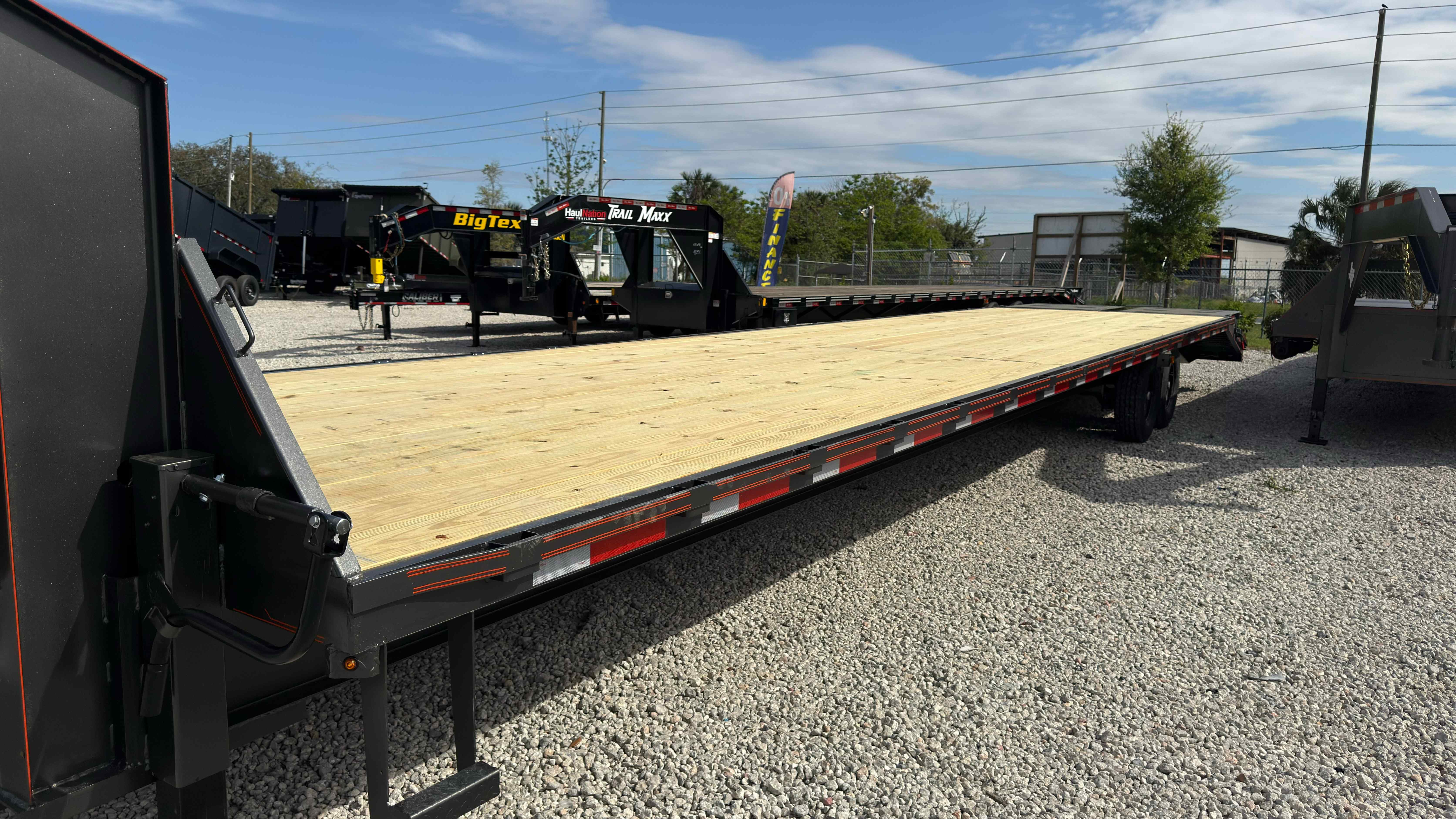 New 8.5×40 TEXAS TRAILER RANCH LLC Flatbed Trailer