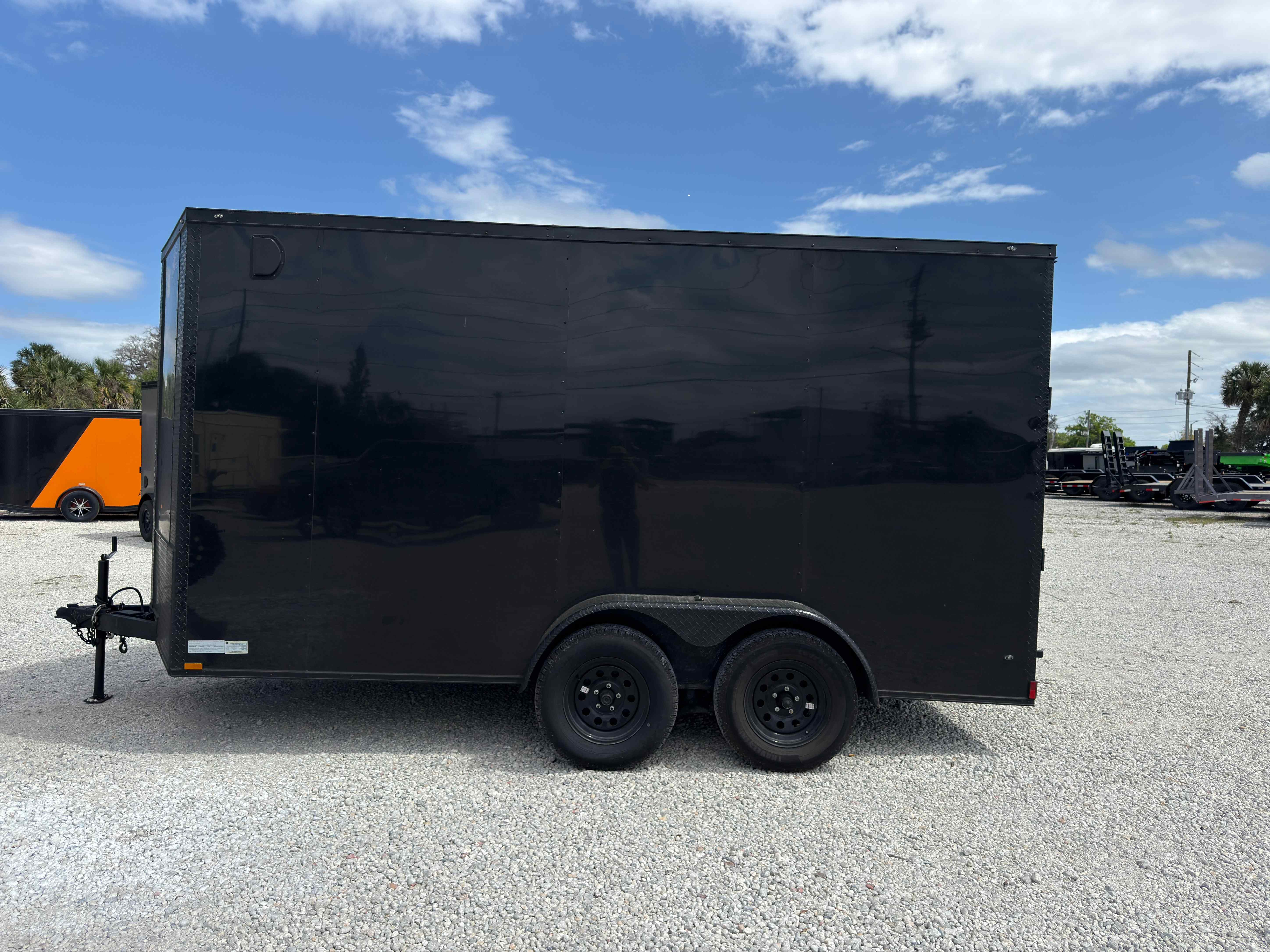 New 7×14 GIDDY UP Enclosed Trailer