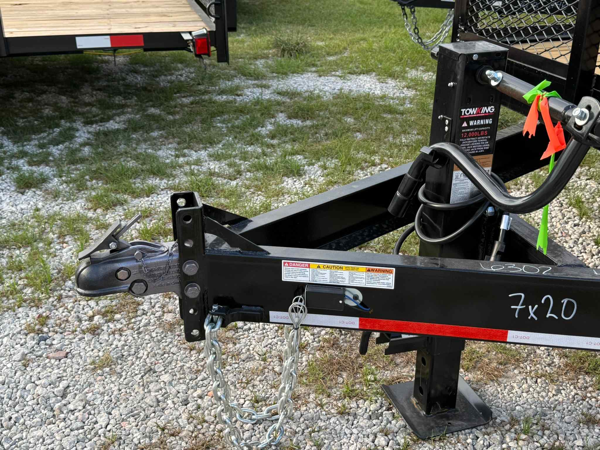 New 7×20 CALIBER Equipment Trailer