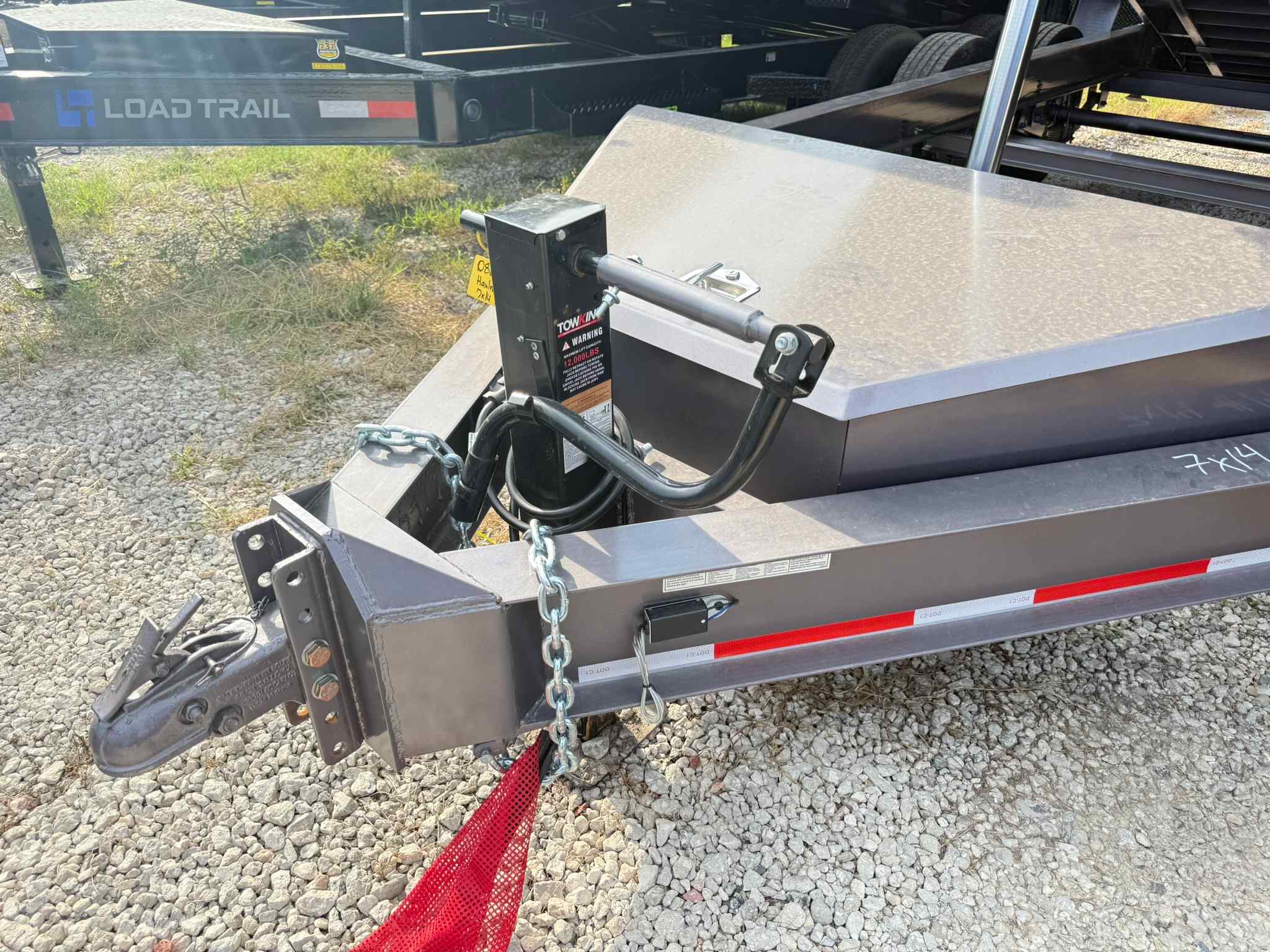 New 7×14 CALIBER Dump Trailer